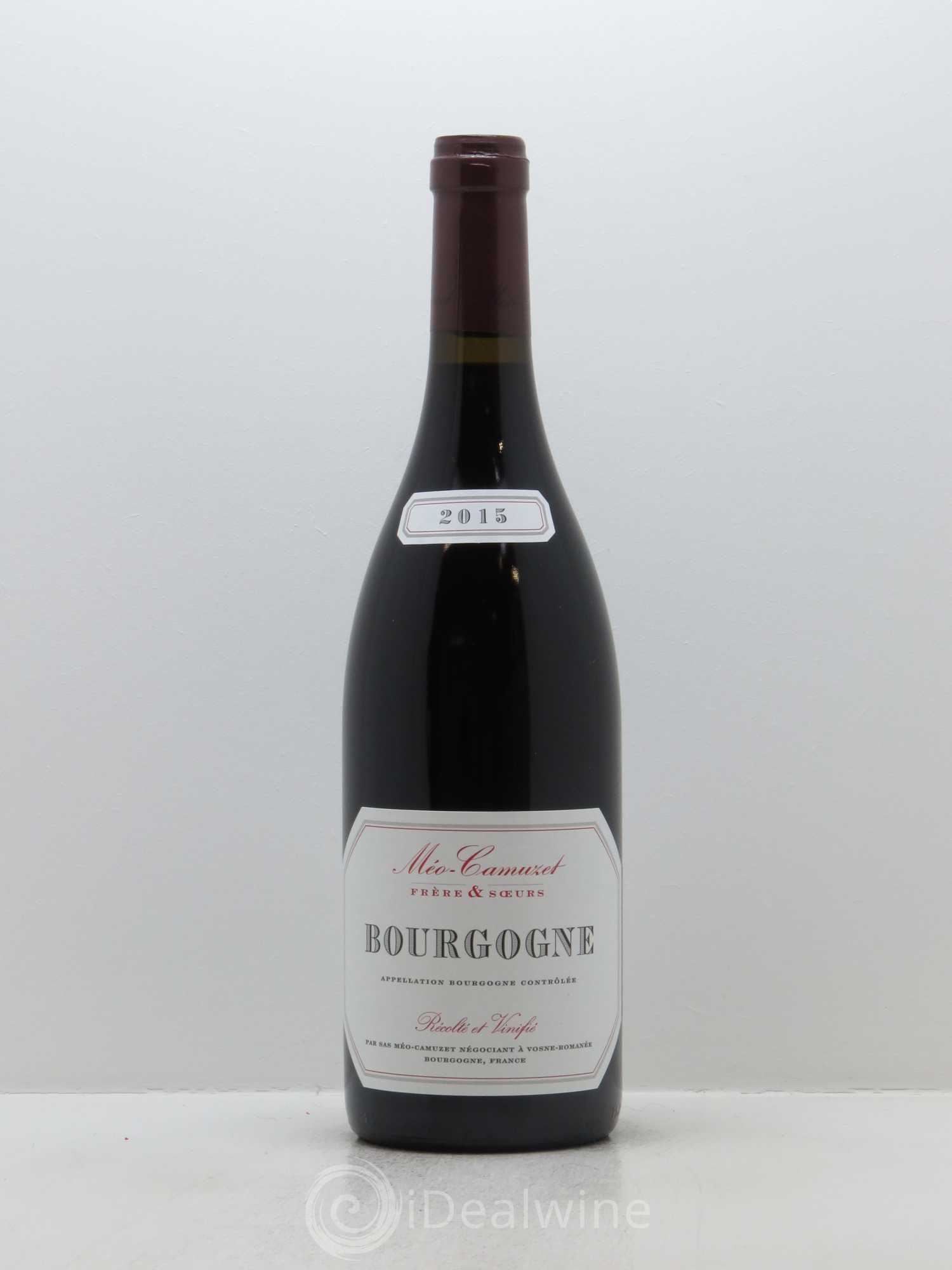 Bourgogne Méo-Camuzet (Frère & Soeurs) 2015 - Lot de 1 bouteille - 0