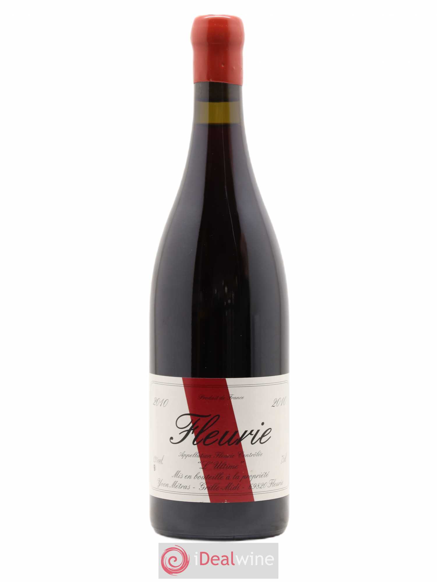 Fleurie l'Ultime Yvon Métras 2010 - Lot de 1 bouteille - 0