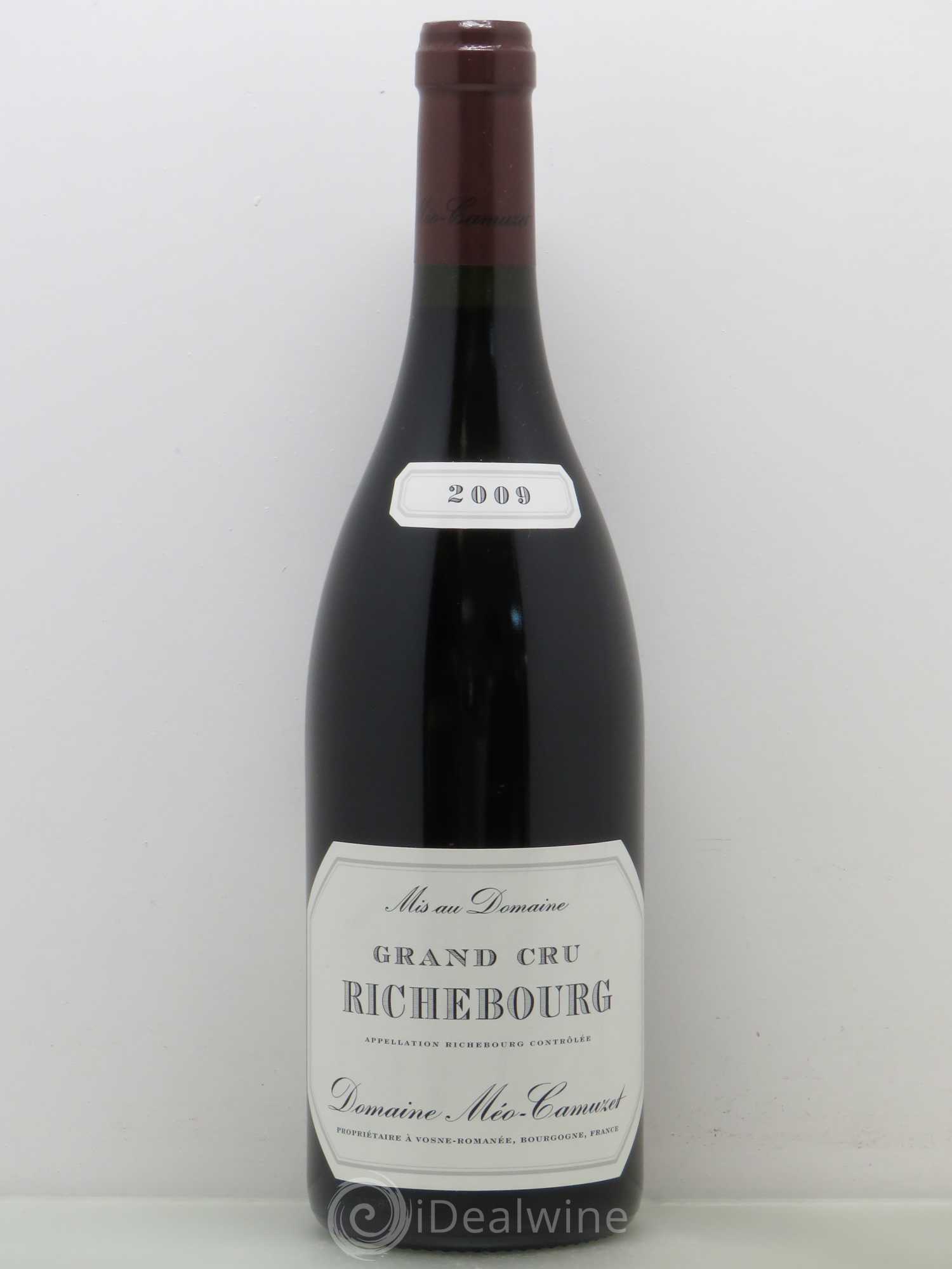 Richebourg Grand Cru Méo-Camuzet (Domaine) 2009 - Lot de 1 bouteille - 0
