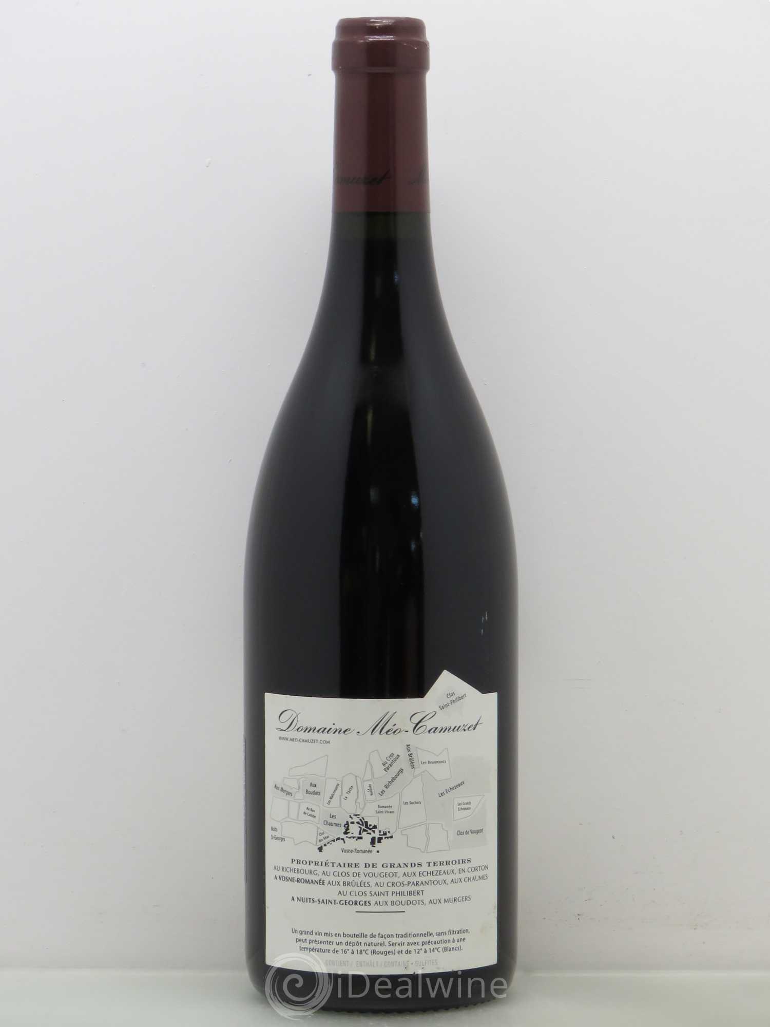 Clos de Vougeot Grand Cru Méo-Camuzet (Domaine) Près Le Cellier 2009 - Lot de 1 bouteille - 1