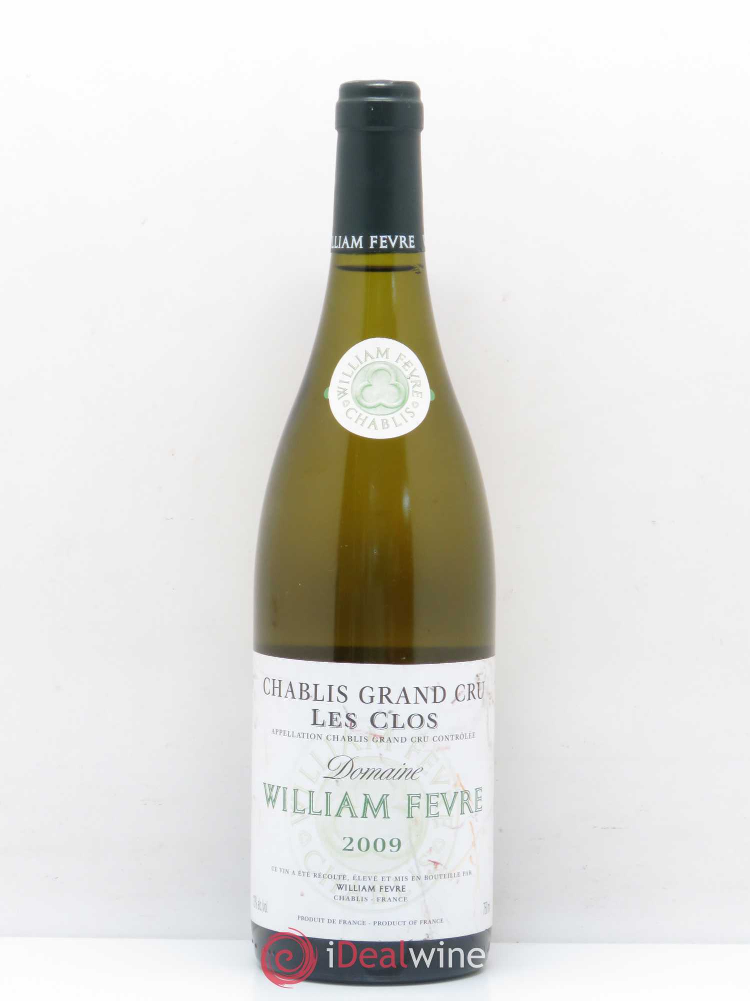 Chablis Grand Cru Les Clos William Fèvre 2009 - Lot de 1 bouteille - 0