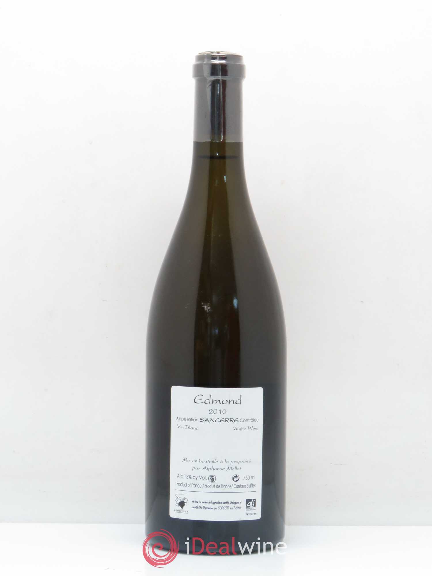 Sancerre Cuvée Edmond Alphonse Mellot 2010 - Lot de 1 bouteille - 1