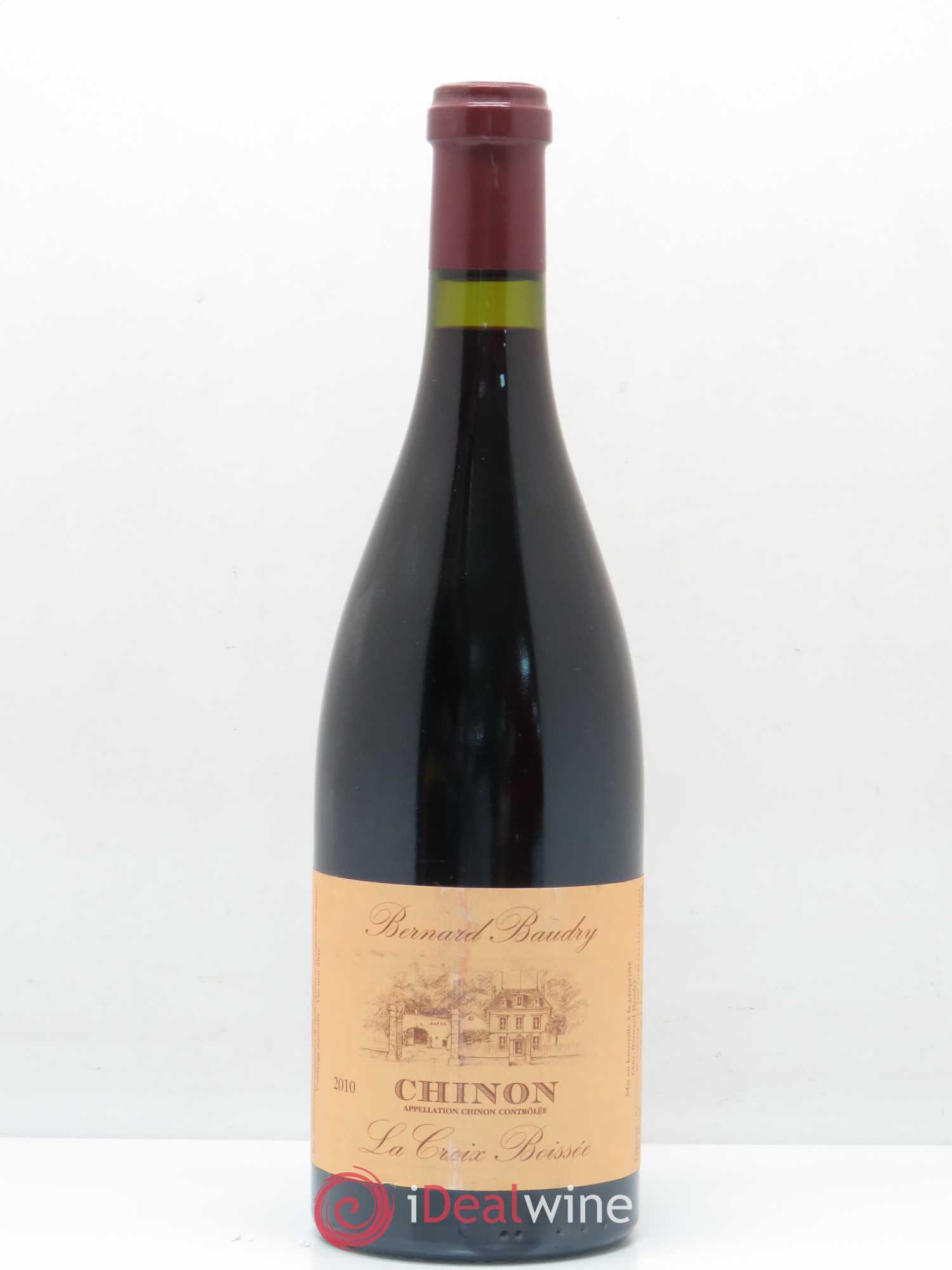 Chinon La Croix Boissée Bernard Baudry 2010 - Lot de 1 bouteille - 0
