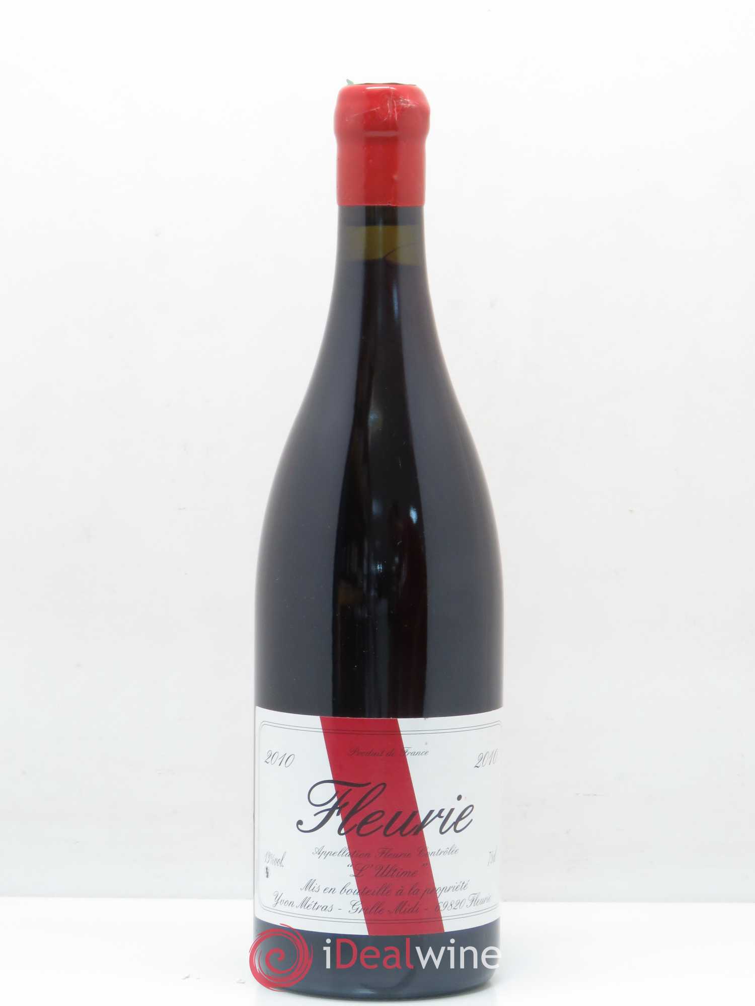 Fleurie l'Ultime Yvon Métras 2010 - Lot de 1 bouteille - 0
