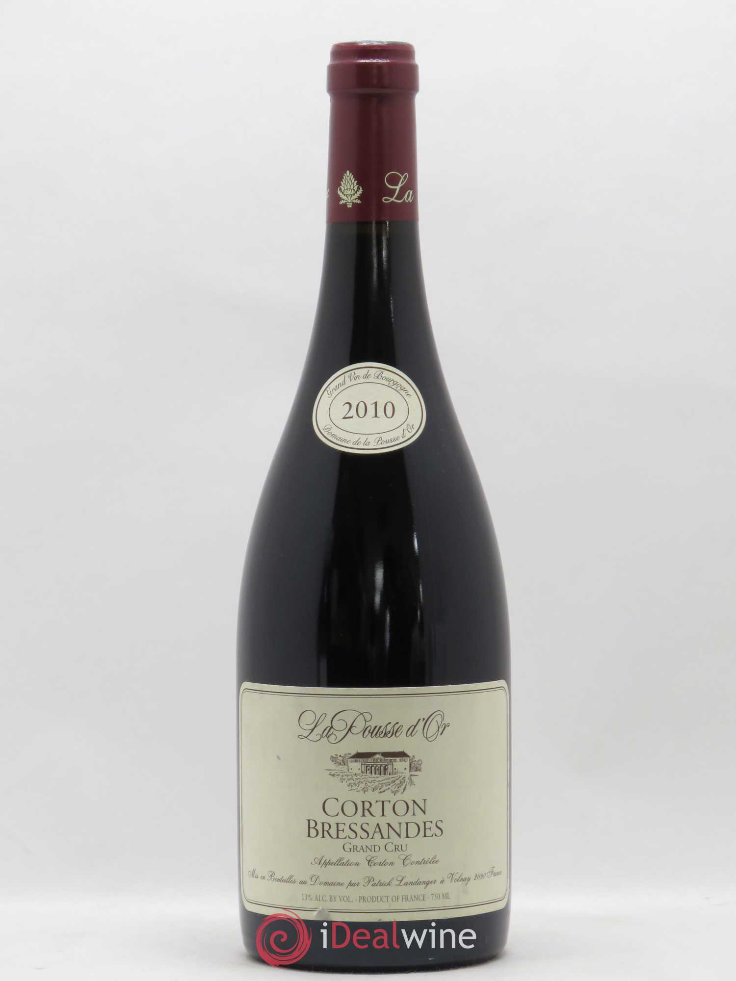 Corton Grand Cru Bressandes La Pousse d'Or (Domaine de) 2010 - Lot de 1 bouteille - 0