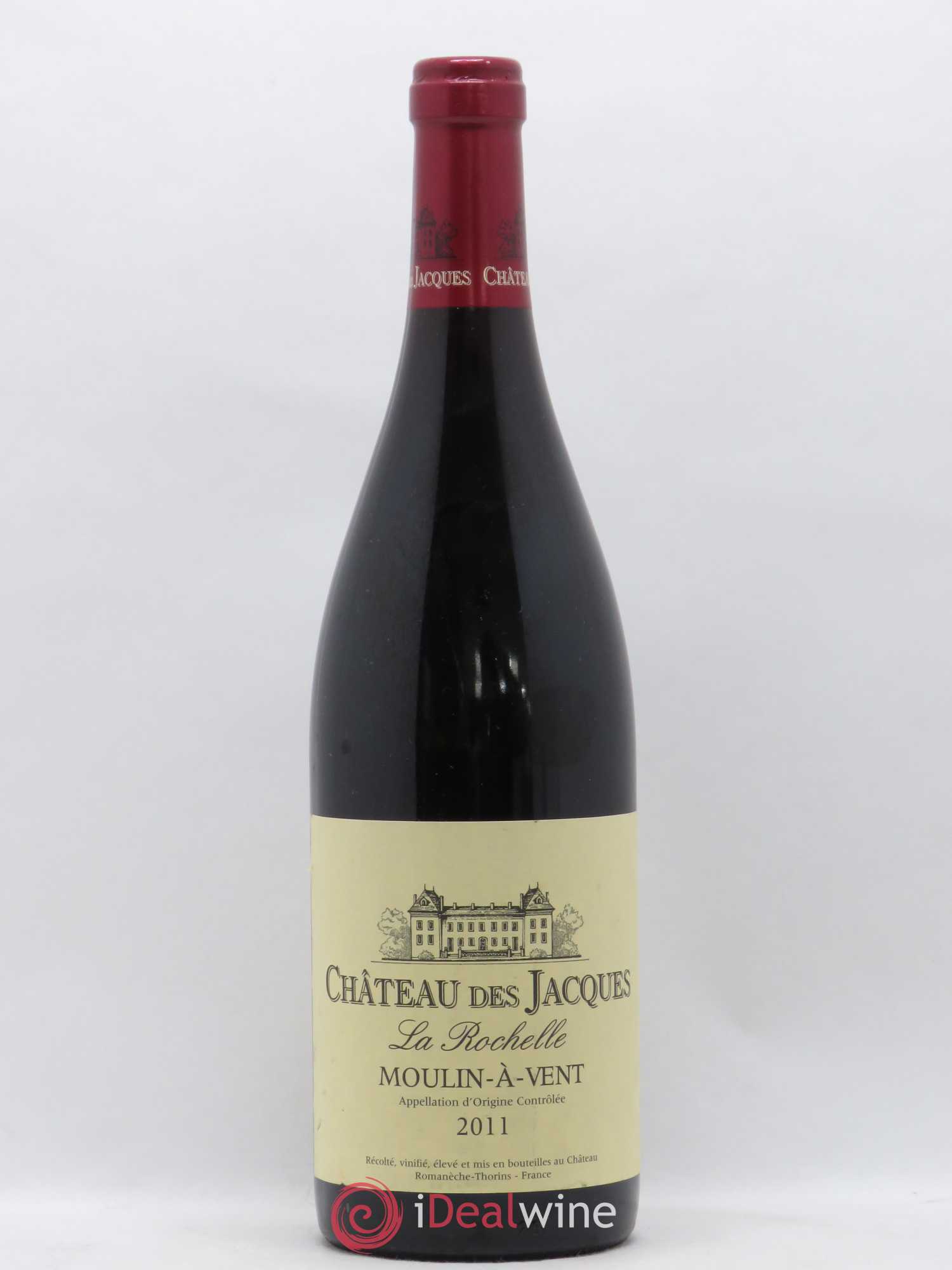 Moulin-à-Vent La Rochelle Château des Jacques 2011 - Lot de 1 bouteille - 0