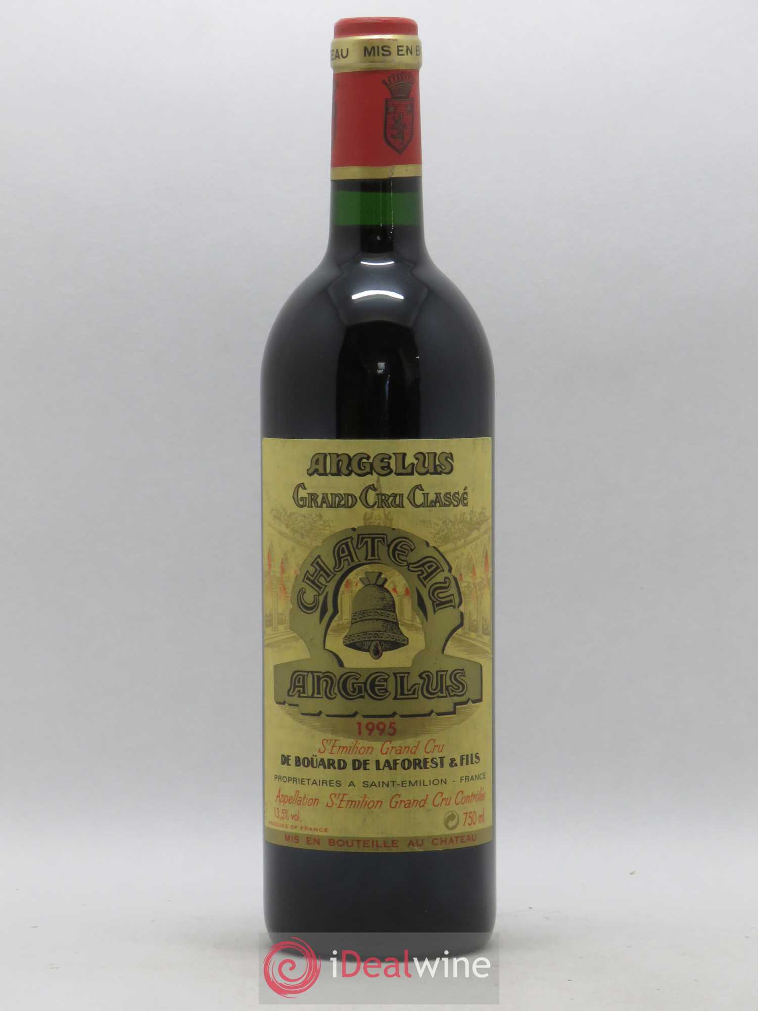 Château Angélus 1er Grand Cru Classé A 1995 - Lot de 1 bouteille - 0
