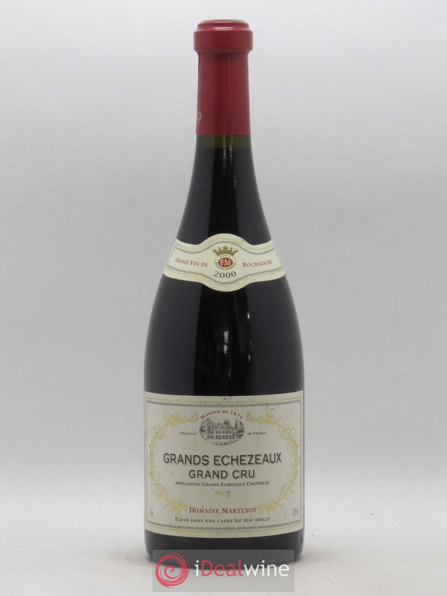 Grands-Echezeaux Grand Cru Domaine Martenot 2000 - Lot de 1 bouteille - 0