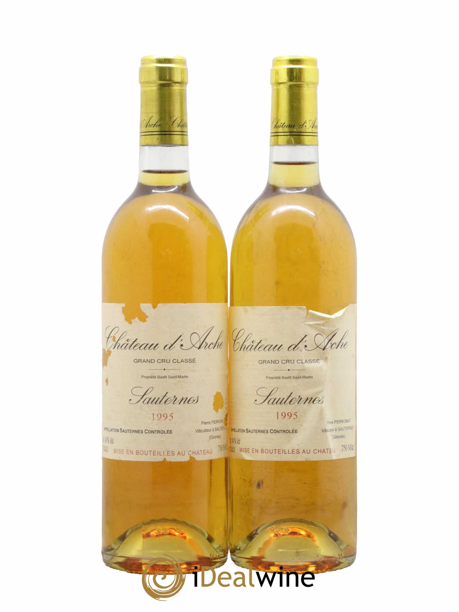 Château d' Arche 2ème Grand Cru Classé 1995 - Lotto di 2 bottiglie - 0
