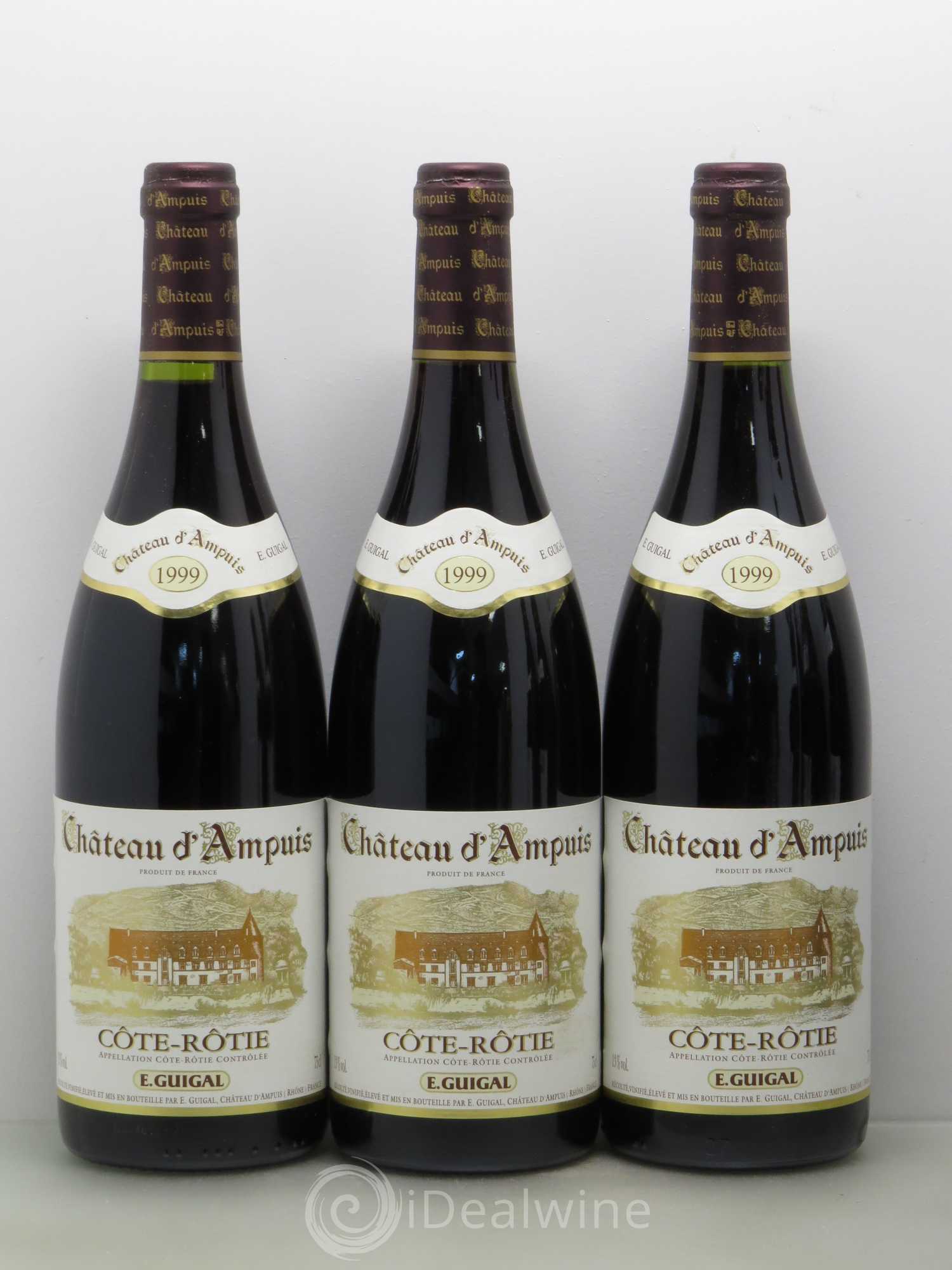 Côte-Rôtie Château d'Ampuis Guigal 1999 - Lot de 6 bouteilles - 1