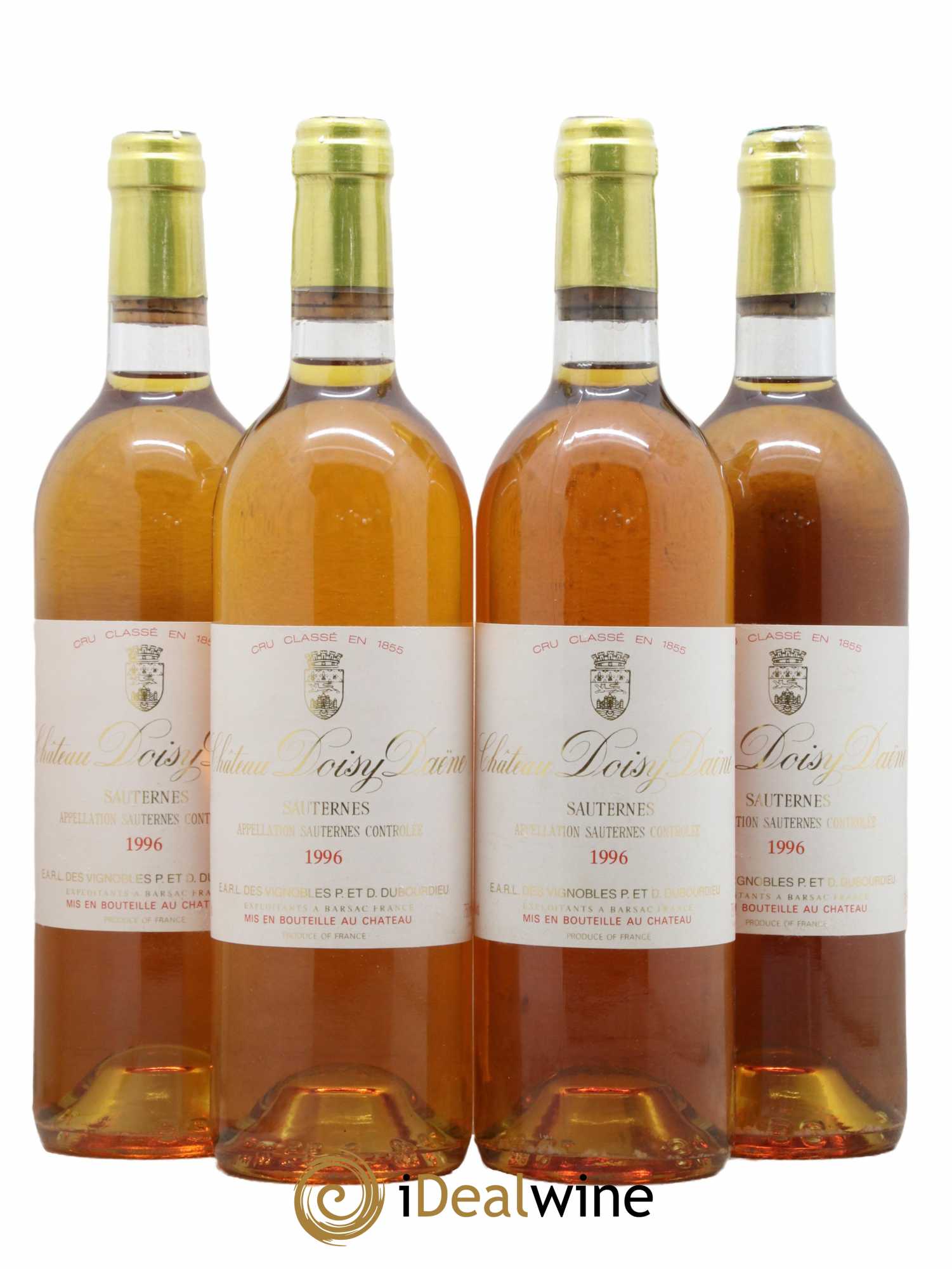 Château Doisy Daëne 2ème Grand Cru Classé 1996 - Lotto di 4 bottiglie - 0