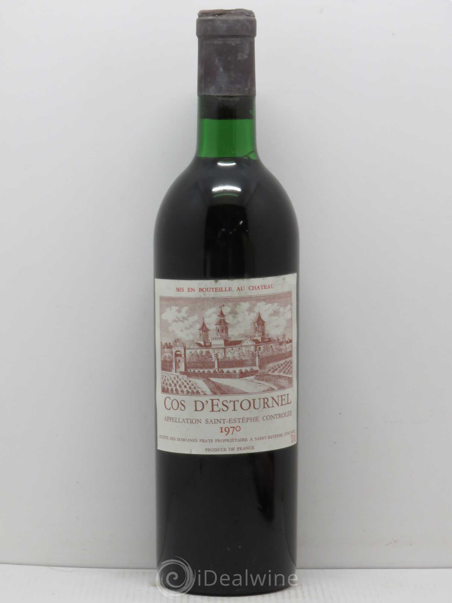 Cos d'Estournel 2ème Grand Cru Classé 1970 - Lot de 1 bouteille - 0