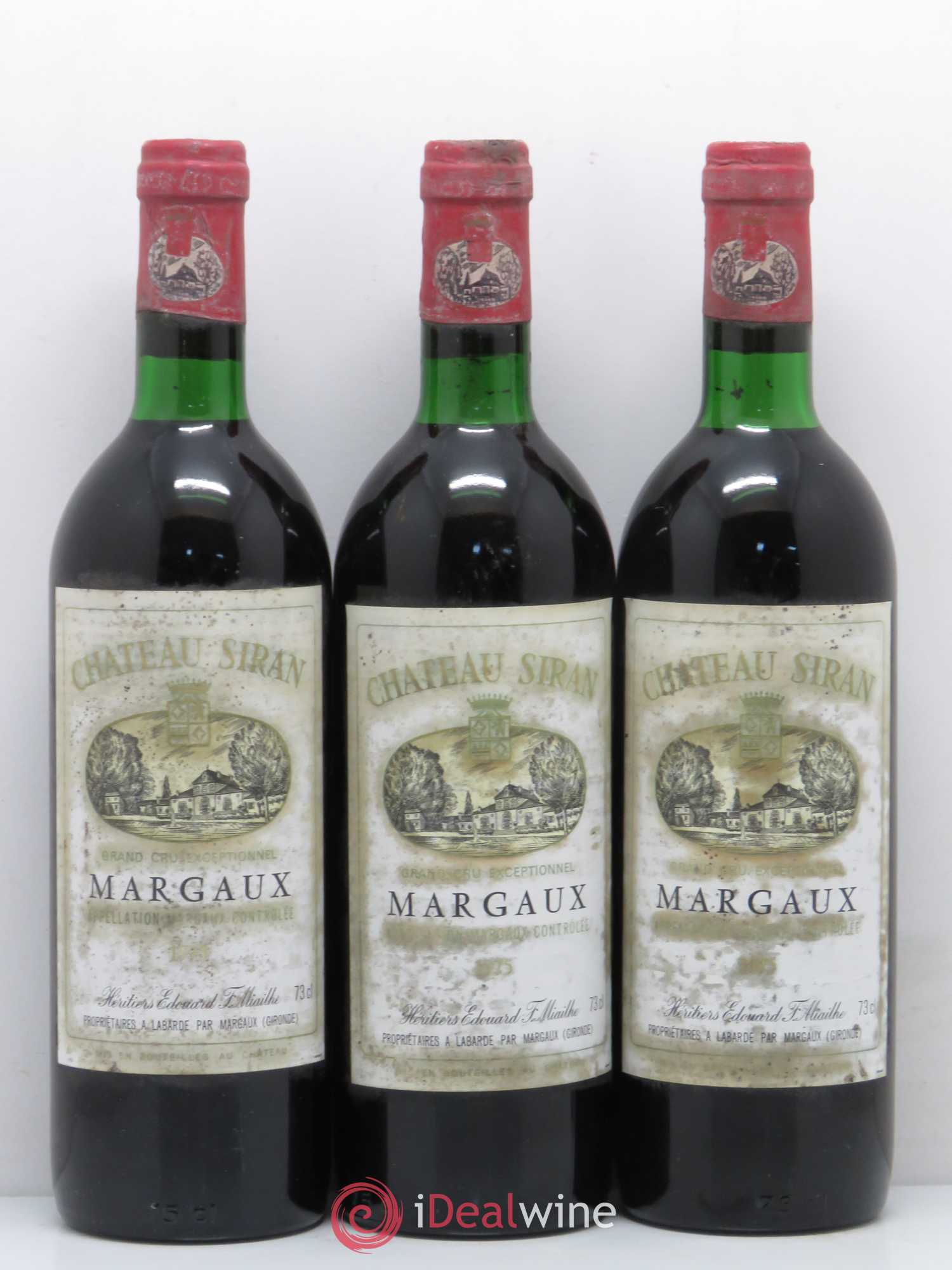 Château Siran 1975 - Lot de 6 bouteilles - 2
