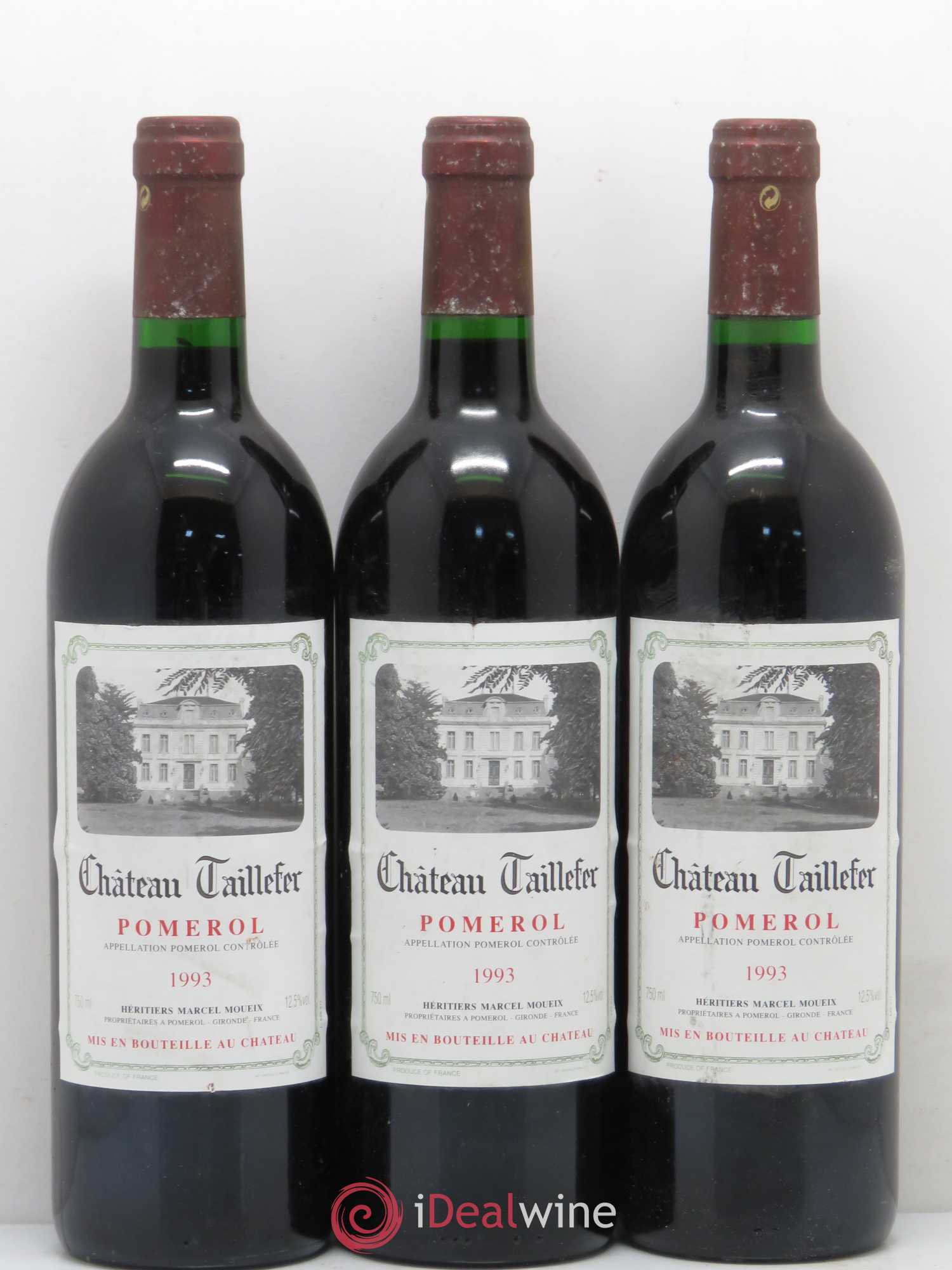 Château Taillefer 1993 - Lot de 6 bouteilles - 2