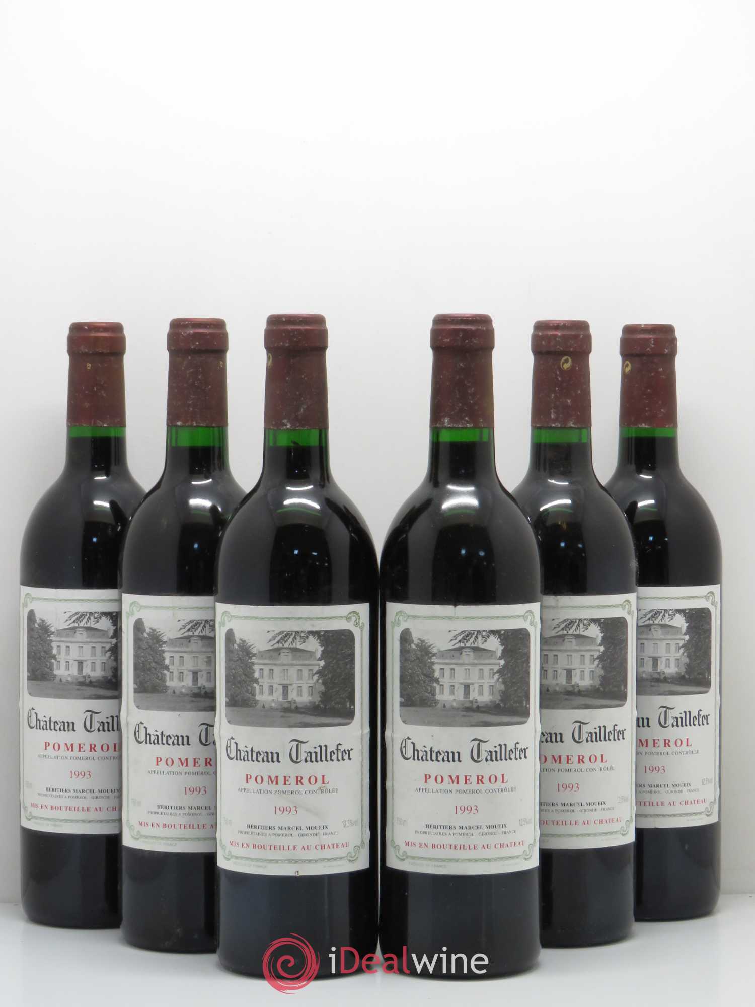 Château Taillefer 1993 - Lot de 6 bouteilles - 0