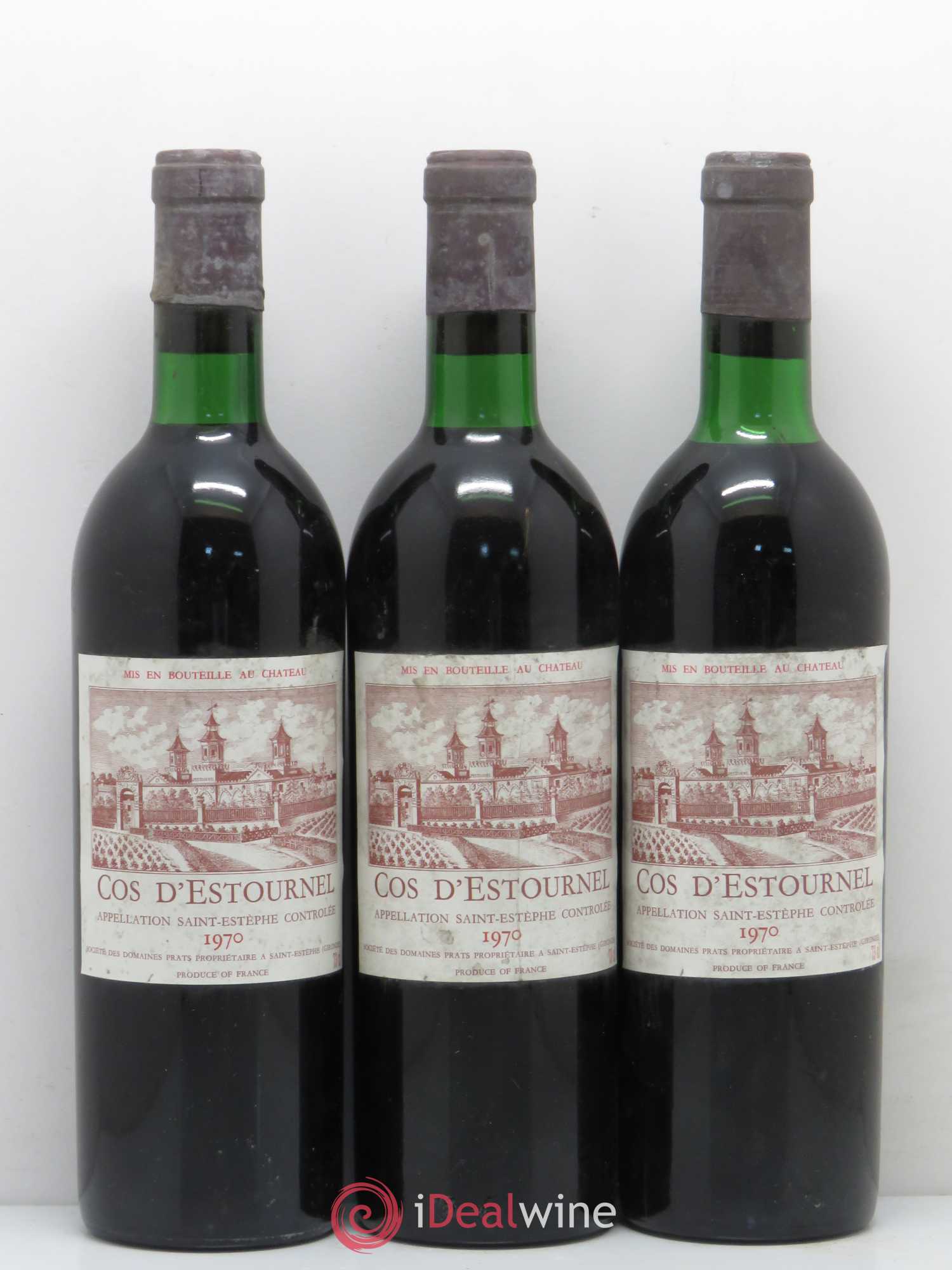 Cos d'Estournel 2ème Grand Cru Classé 1970 - Lot de 6 bouteilles - 1