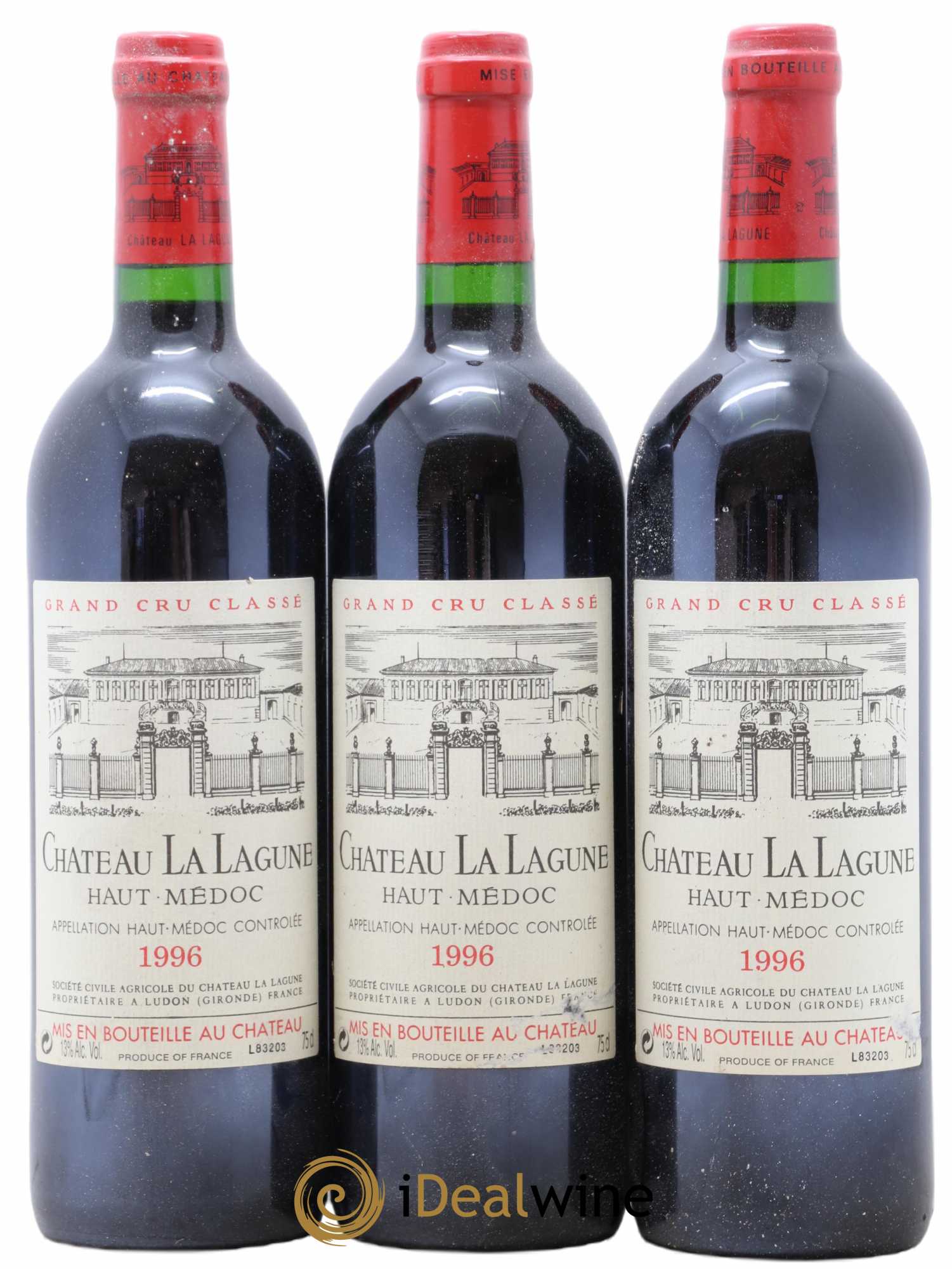 Château la Lagune 3ème Grand Cru Classé 1996 - Lot de 12 bouteilles - 4