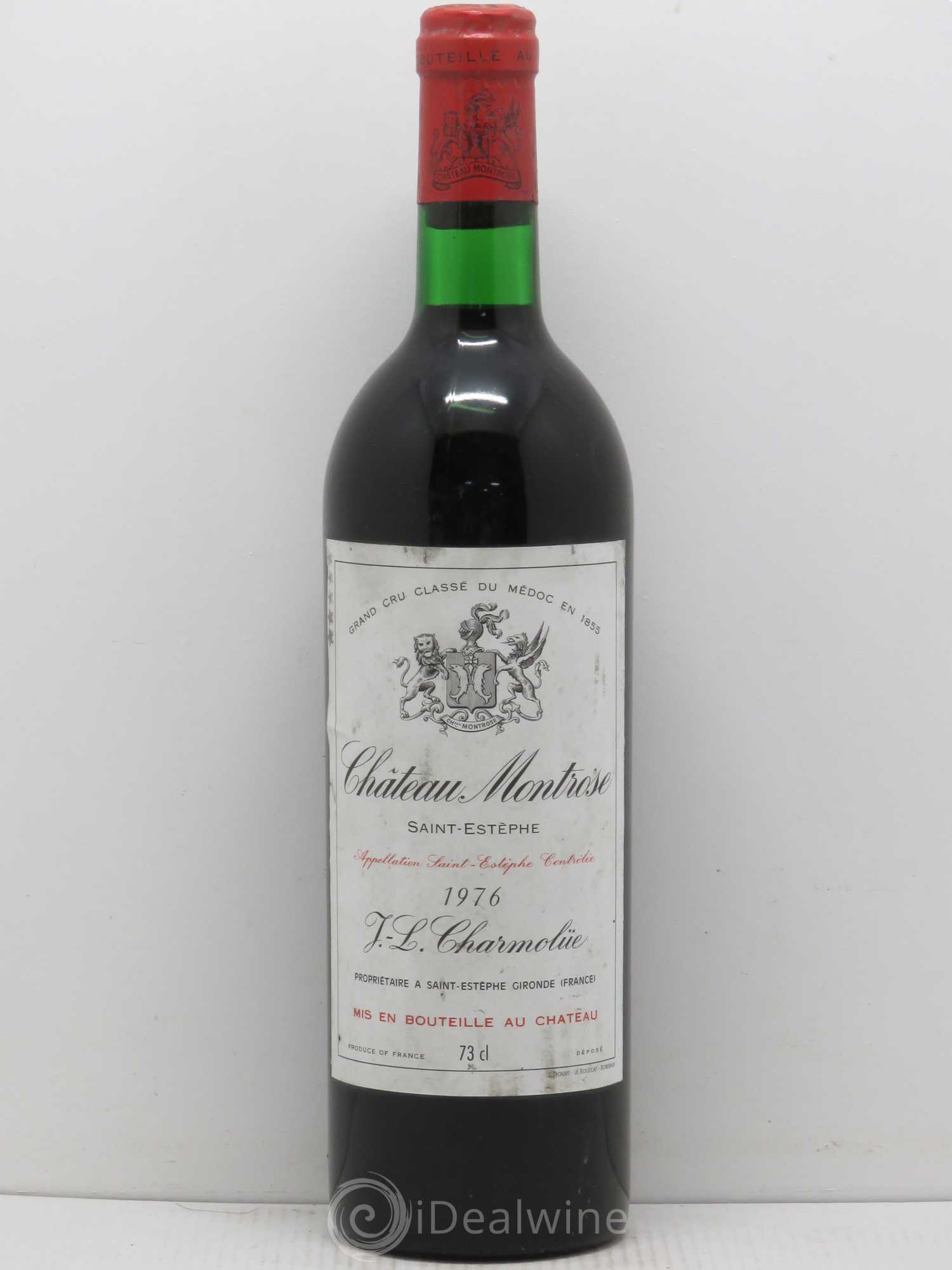 Château Montrose 2ème Grand Cru Classé 1976 - Lot de 1 bouteille - 0