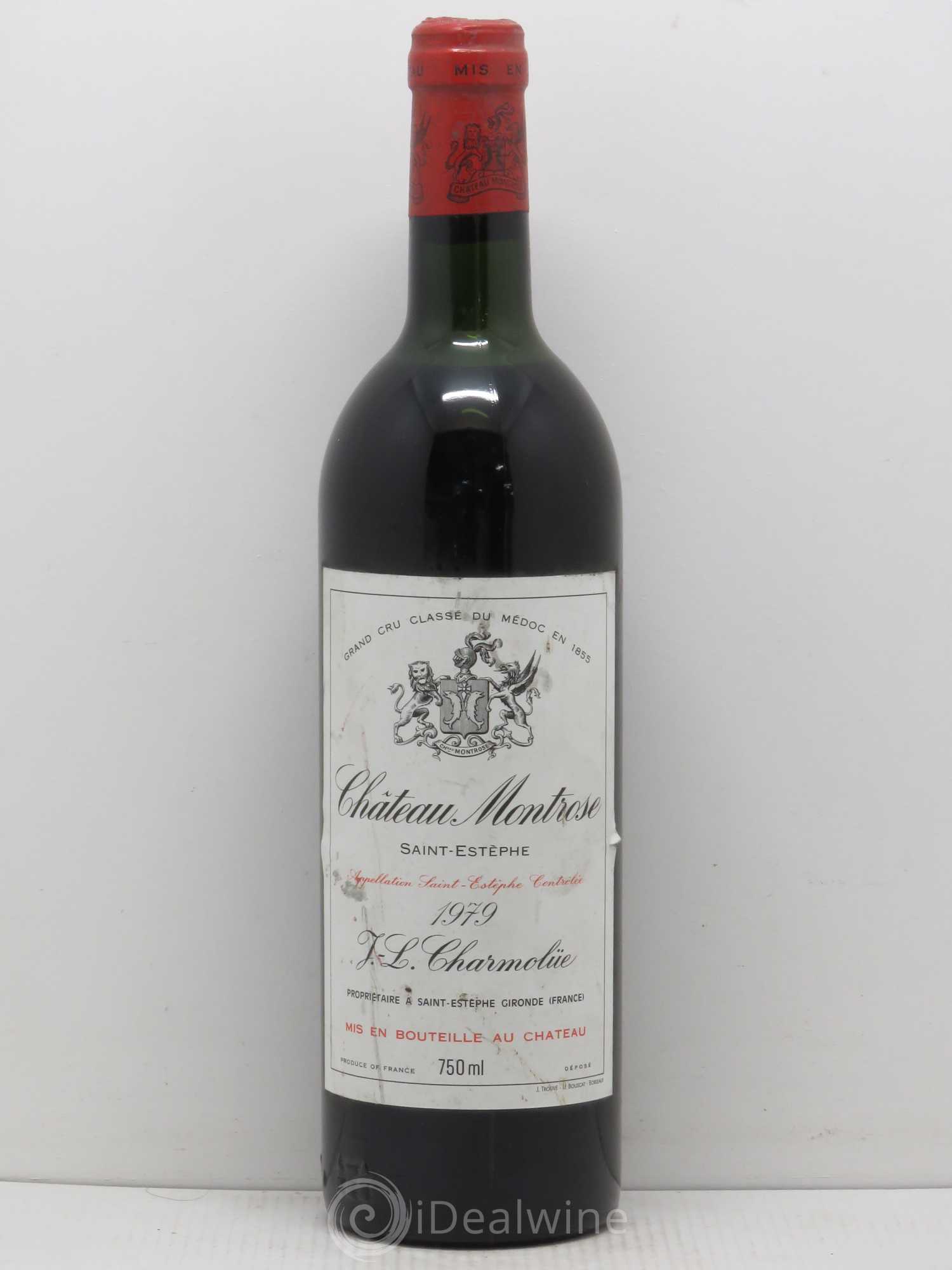 Château Montrose 2ème Grand Cru Classé 1979 - Lot de 1 bouteille - 0