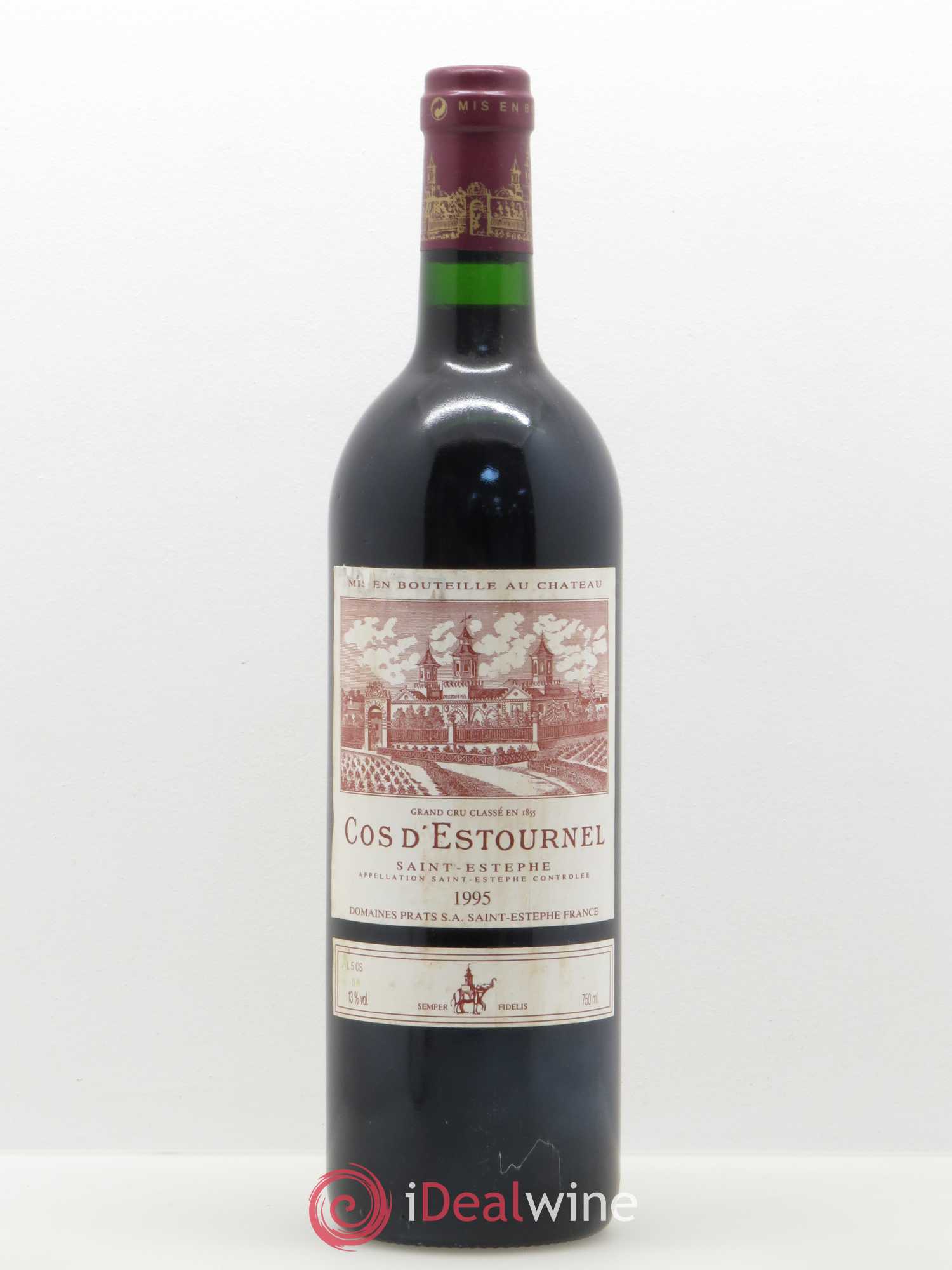 Cos d'Estournel 2ème Grand Cru Classé 1995 - Lot de 1 bouteille - 0