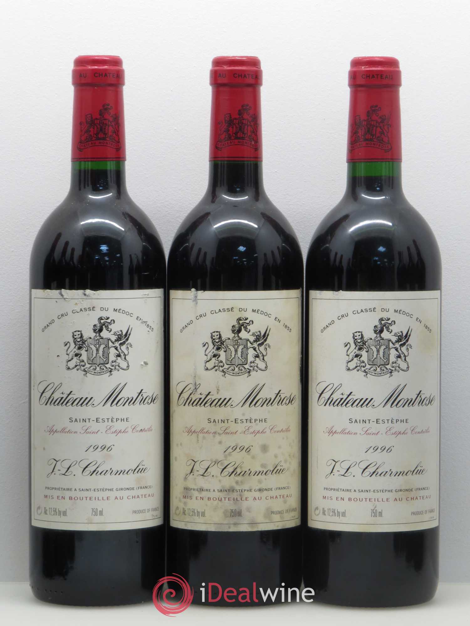 Château Montrose 2ème Grand Cru Classé 1996 - Lot de 12 bouteilles - 2