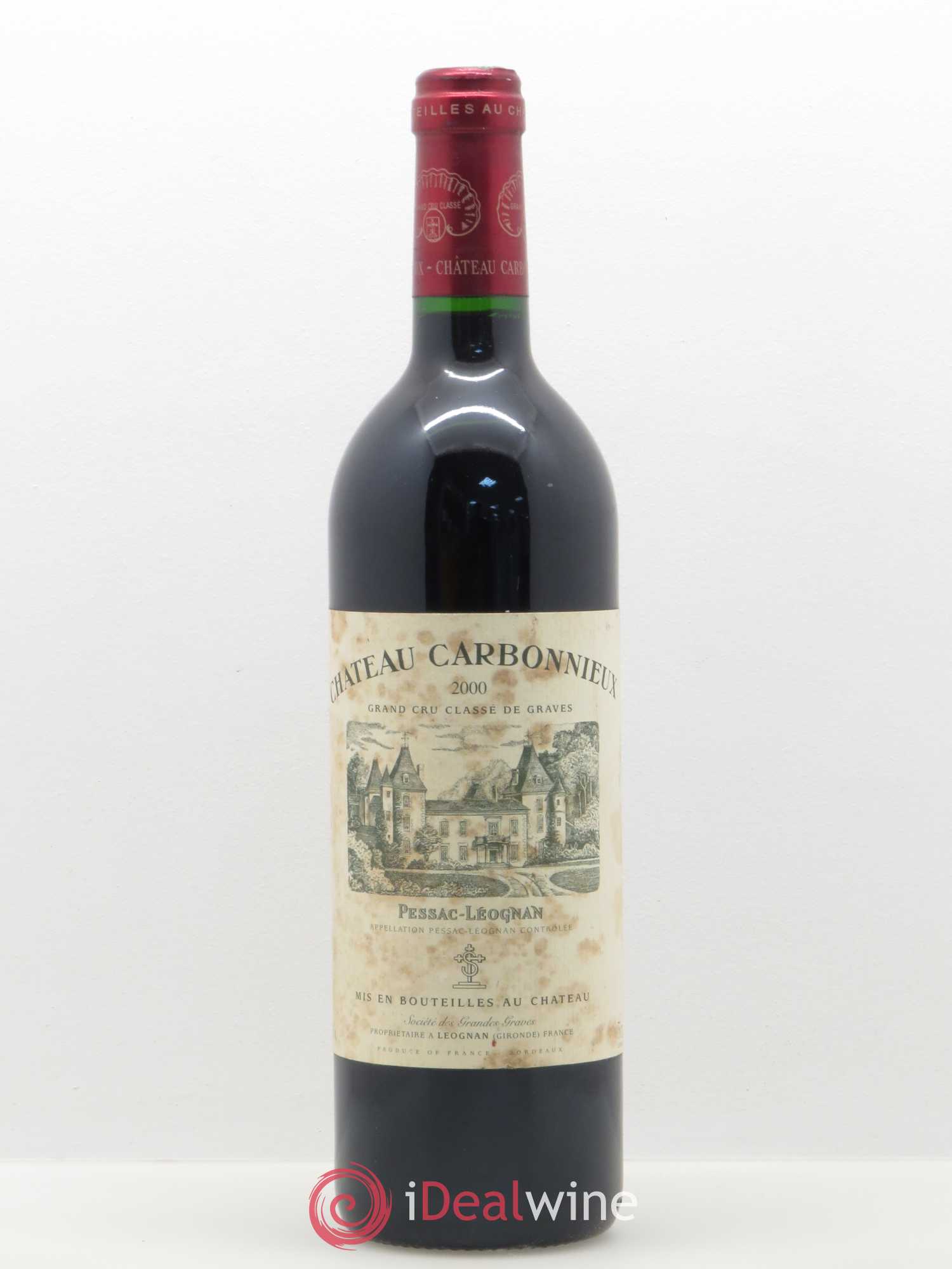 Château Carbonnieux Cru Classé de Graves 2000 - Lot de 1 bouteille - 0