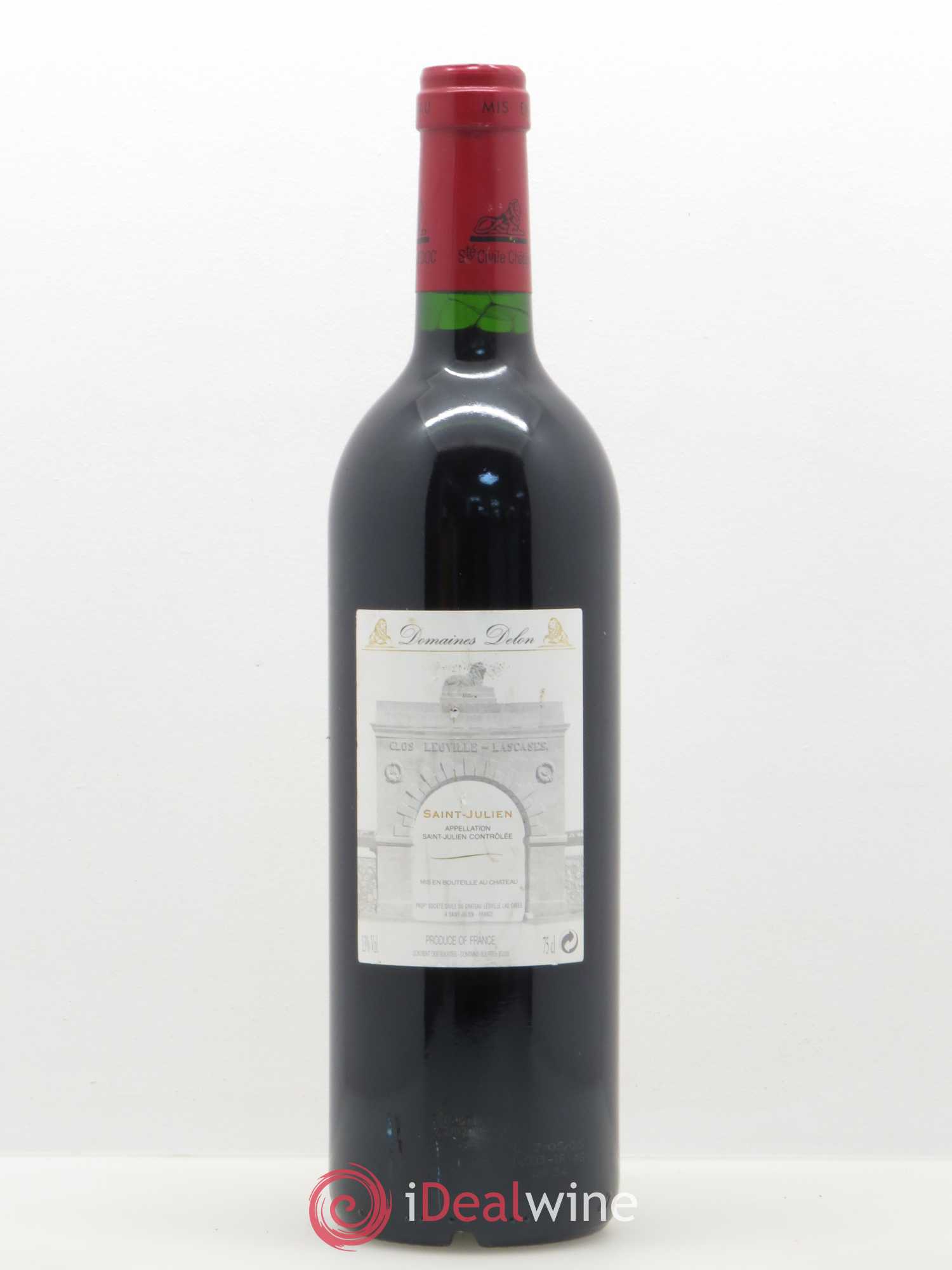 Château Léoville Las Cases 2ème Grand Cru Classé 2003 - Lot de 1 bouteille - 1