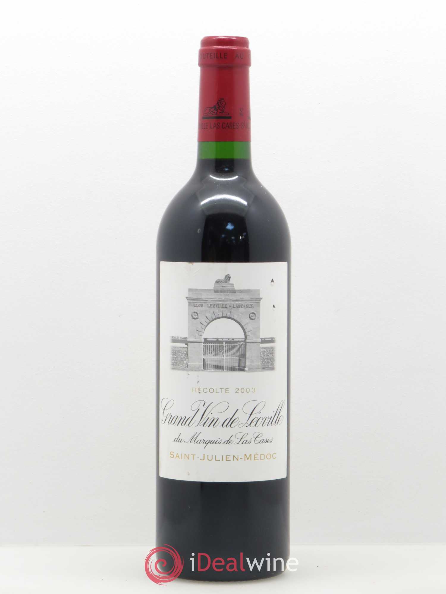 Château Léoville Las Cases 2ème Grand Cru Classé 2003 - Lot de 1 bouteille - 0