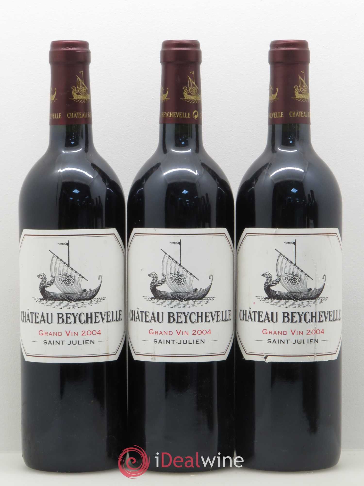 Château Beychevelle 4ème Grand Cru Classé 2004 - Lot de 6 bouteilles - 1