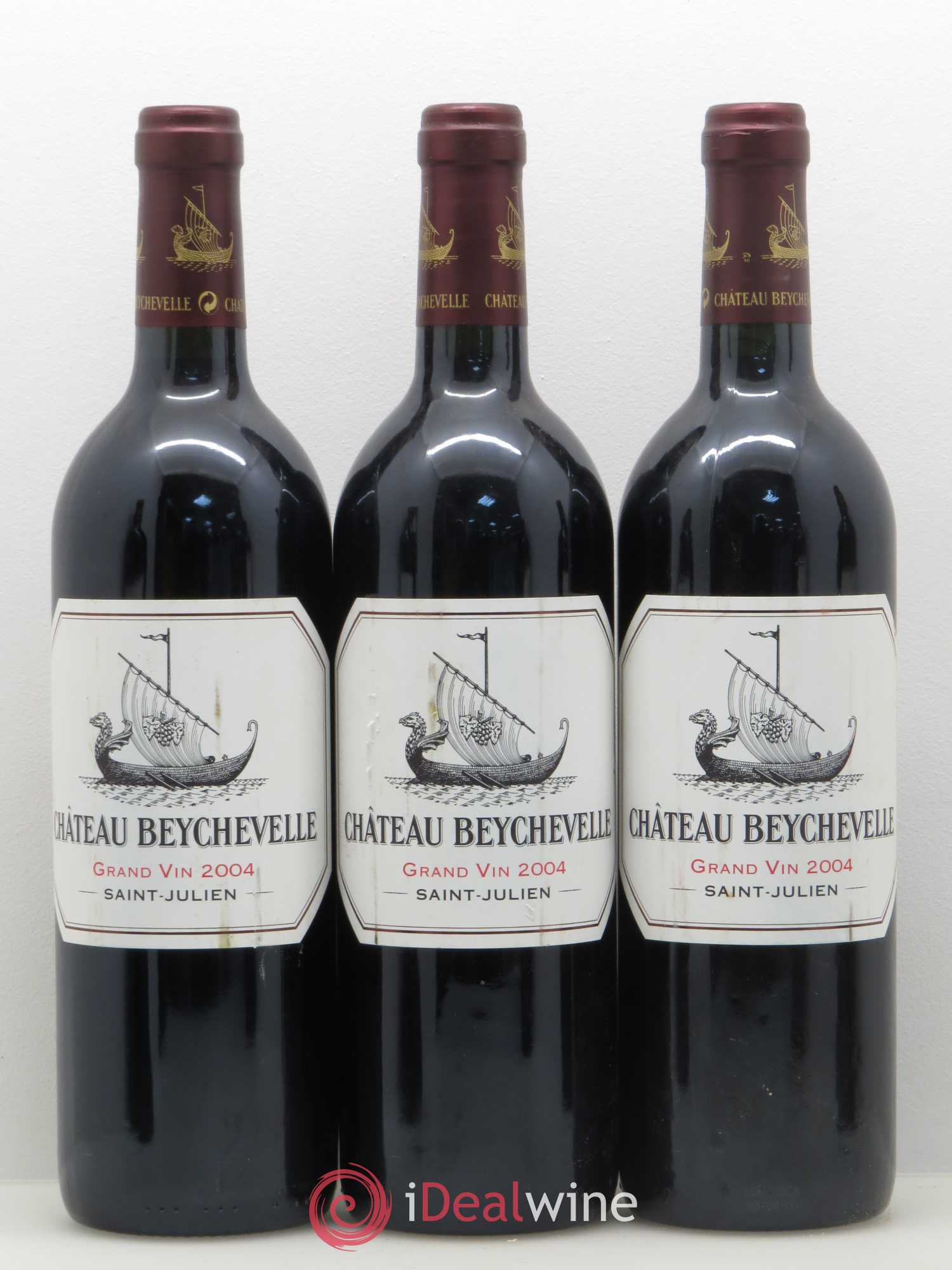 Château Beychevelle 4ème Grand Cru Classé 2004 - Lot de 6 bouteilles - 2