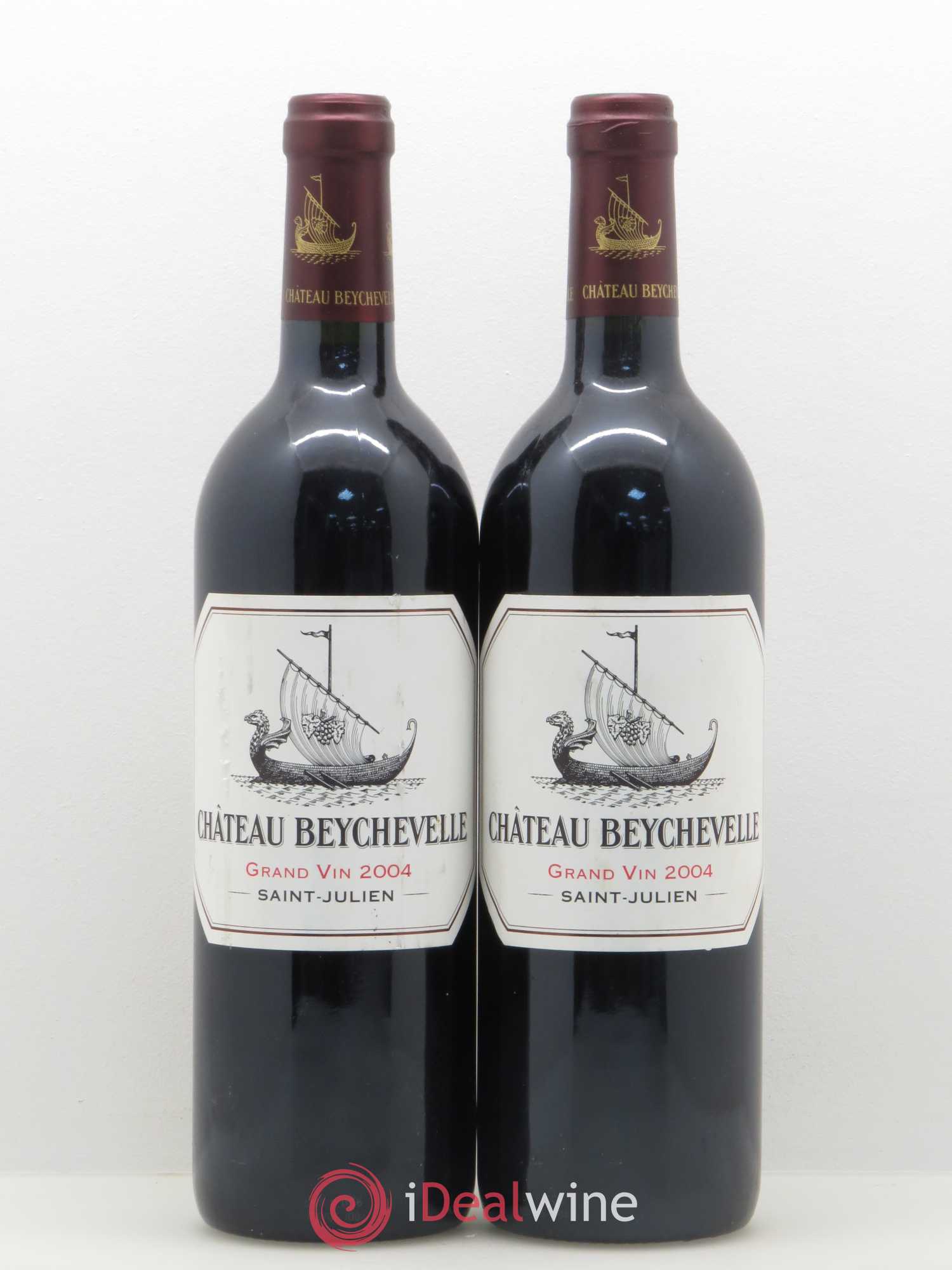 Château Beychevelle 4ème Grand Cru Classé 2004 - Lot de 2 bouteilles - 0
