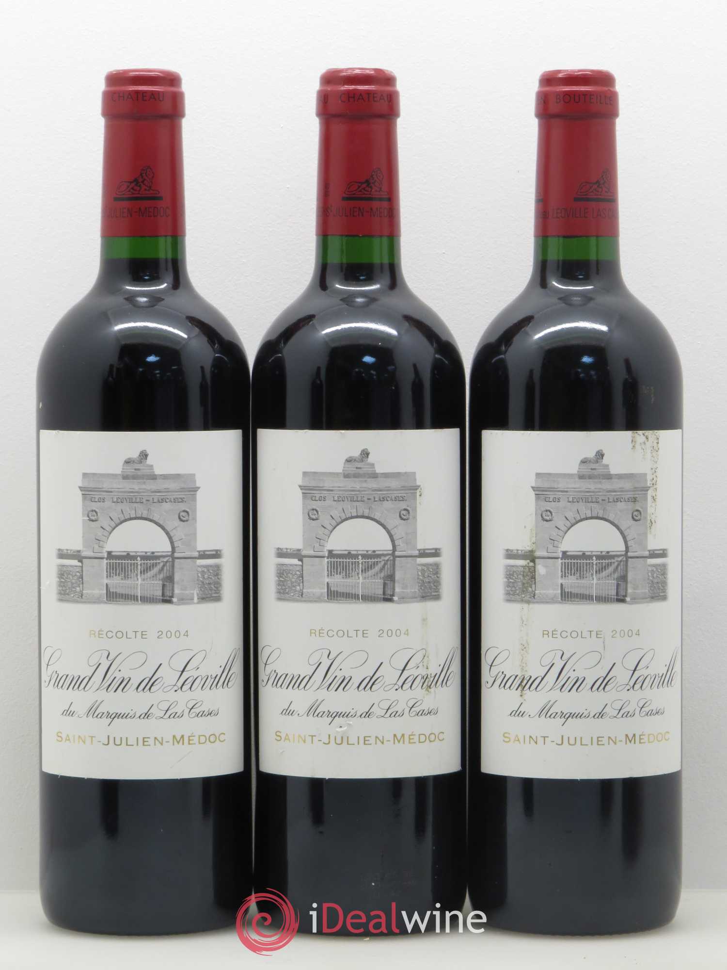 Château Léoville Las Cases 2ème Grand Cru Classé 2004 - Lot de 6 bouteilles - 2