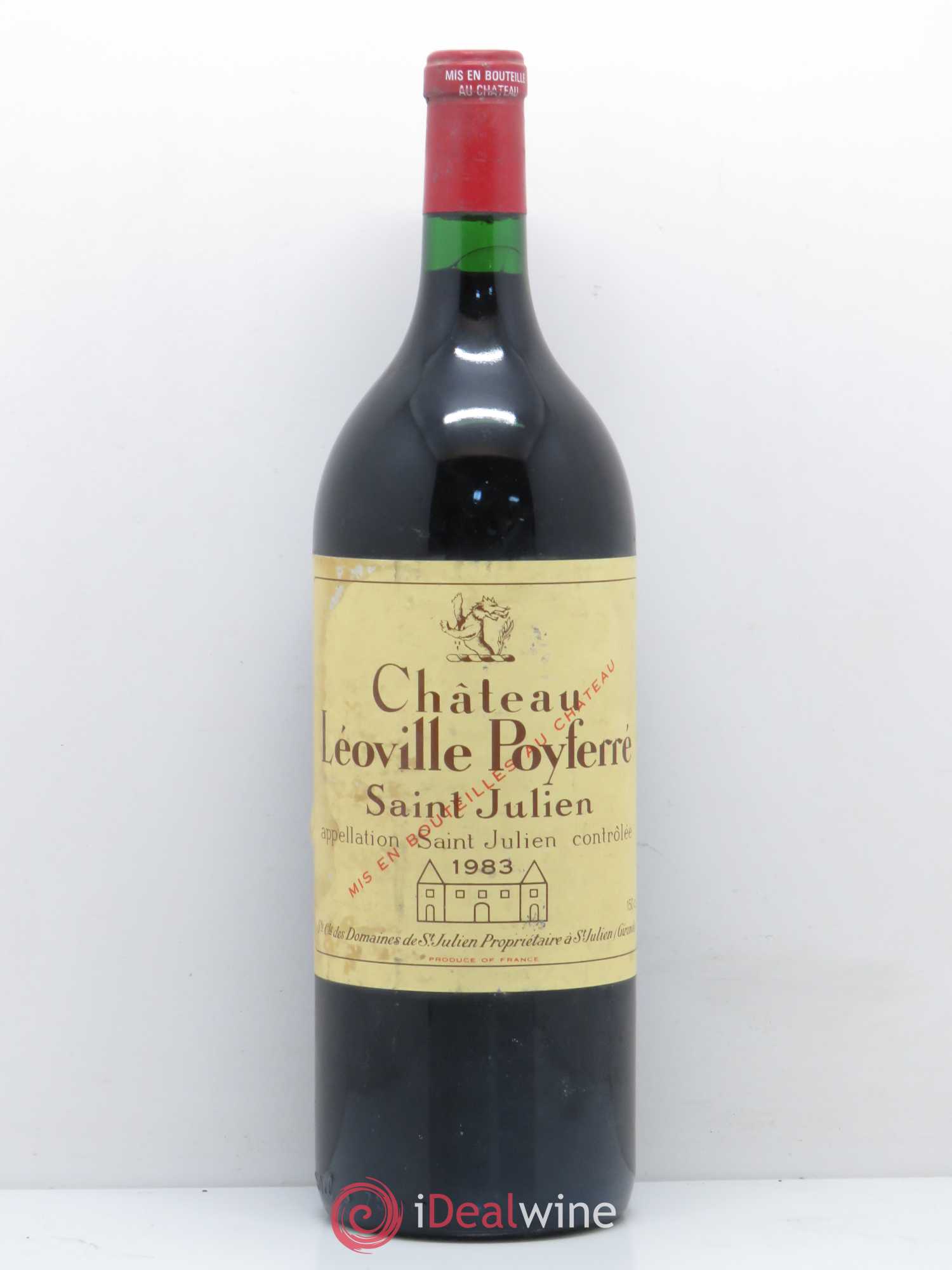 Château Léoville Poyferré 2ème Grand Cru Classé 1983 - Lot de 1 magnum - 0