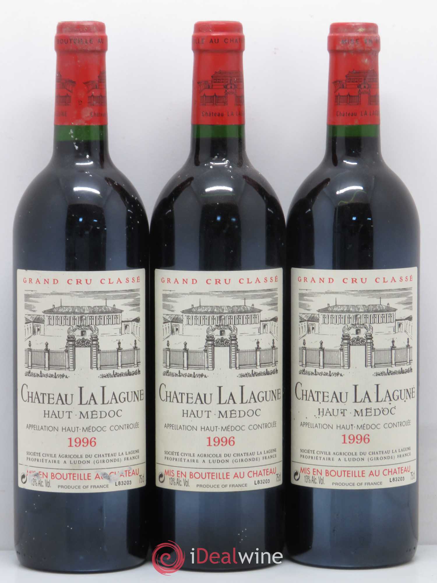 Château la Lagune 3ème Grand Cru Classé 1996 - Lot de 12 bouteilles - 4