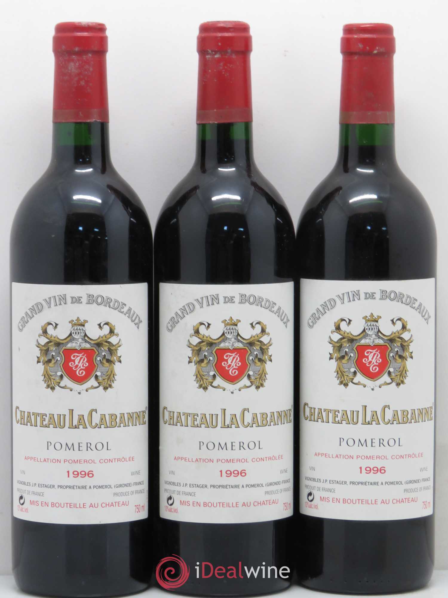 Château la Cabanne 1996 - Lot de 6 bouteilles - 2
