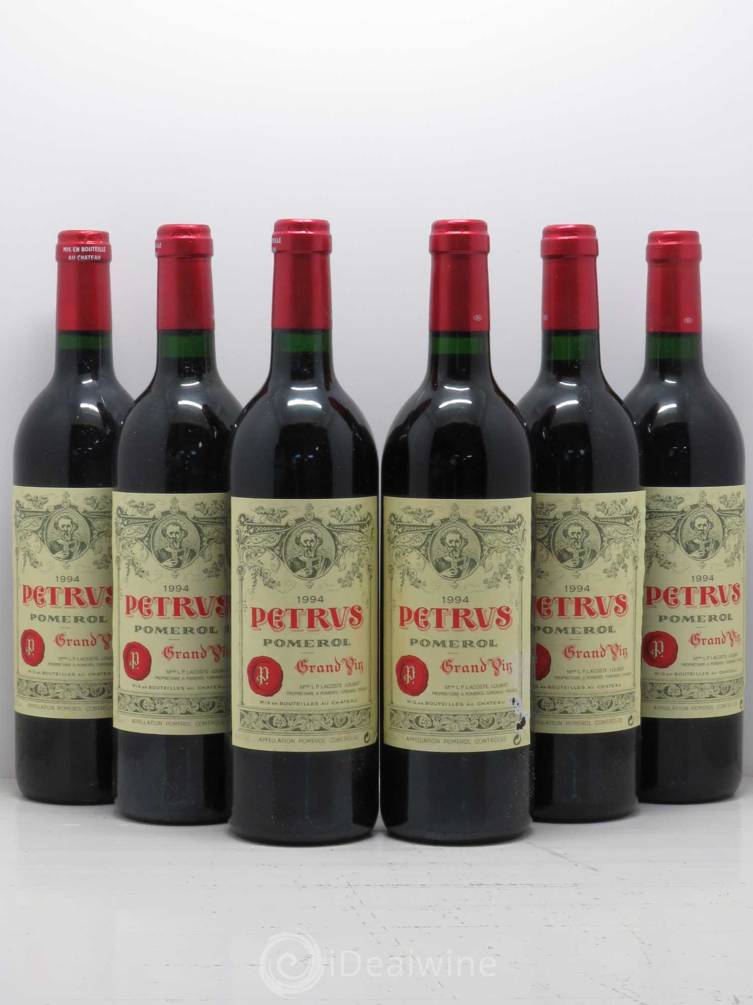 Petrus 1994 - Lot de 6 bouteilles - 0