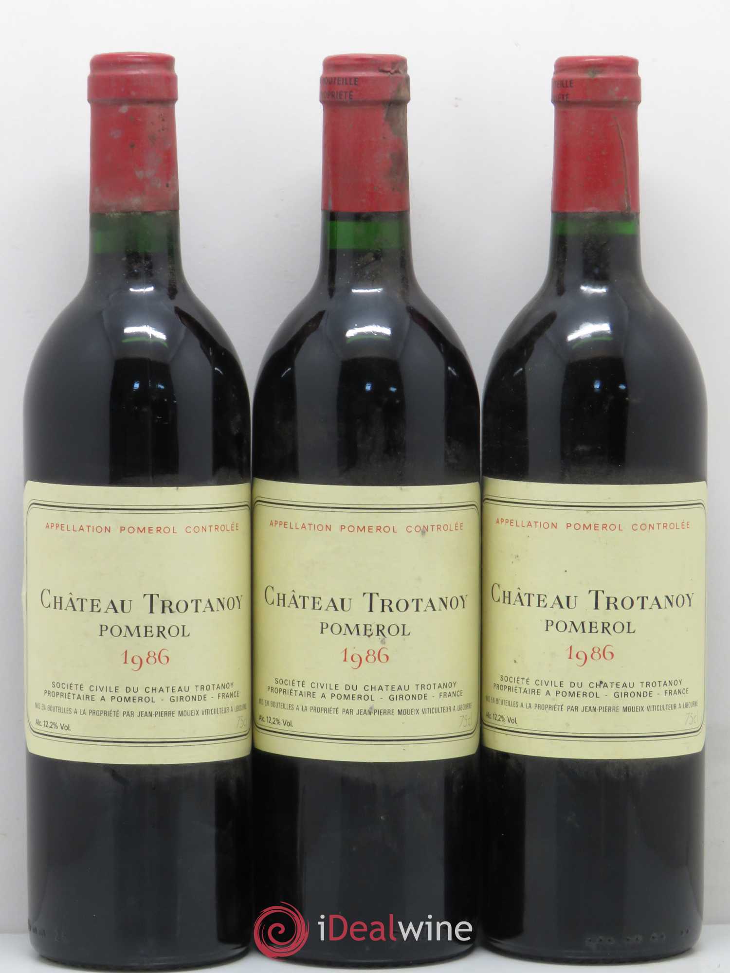 Château Trotanoy 1986 - Lot de 12 bouteilles - 1