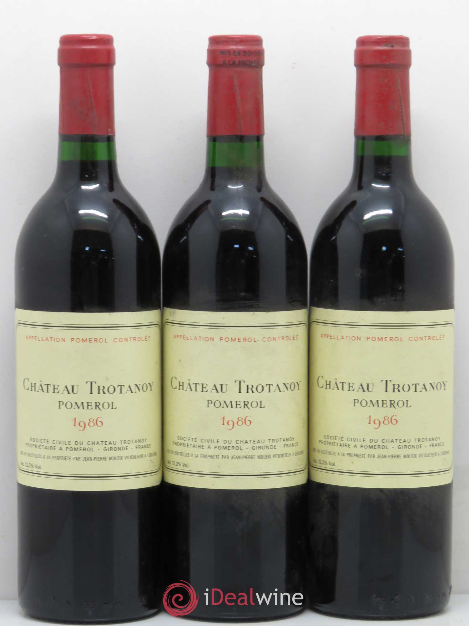 Château Trotanoy 1986 - Lot de 12 bouteilles - 4