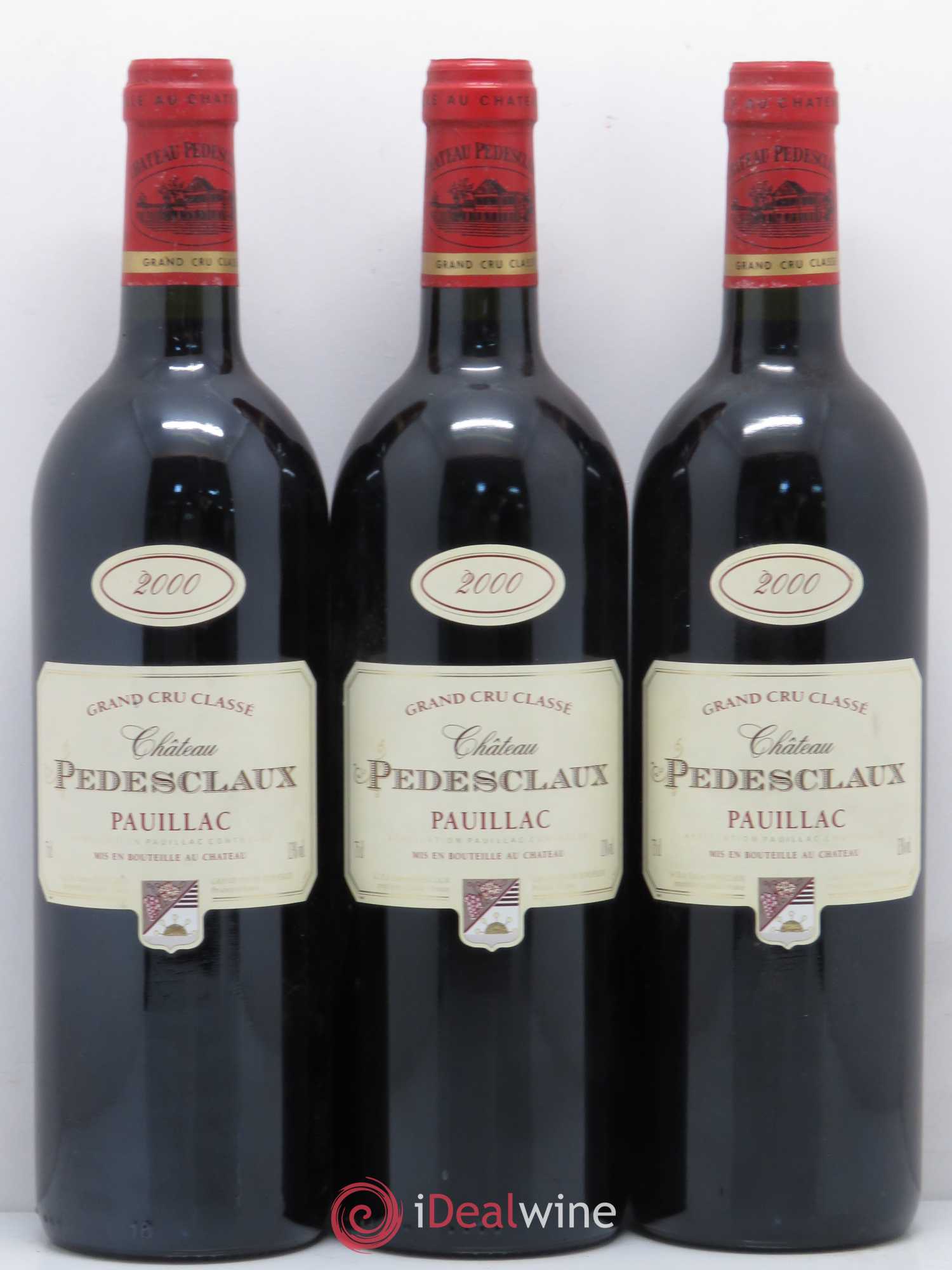 Château Pedesclaux 5ème Grand Cru Classé 2000 - Lot de 6 bouteilles - 2