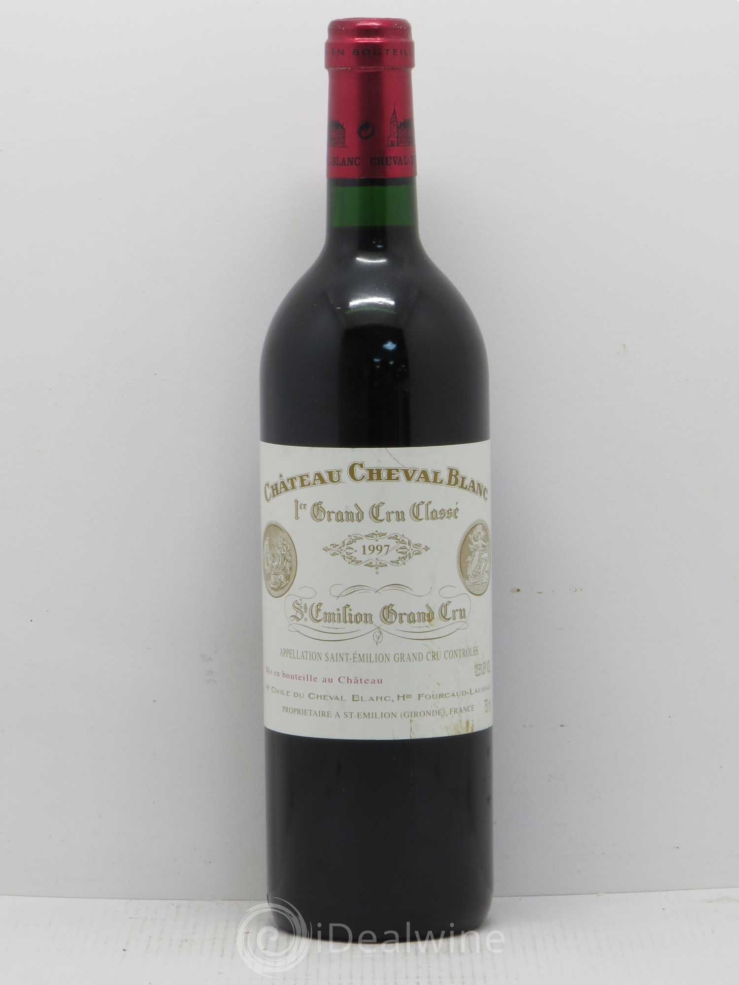 Château Cheval Blanc 1er Grand Cru Classé A 1997 - Lot de 1 bouteille - 0
