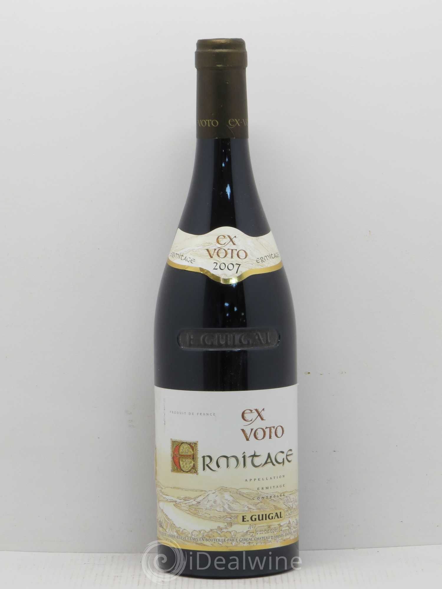 Ermitage Ex Voto Guigal 2007 - Lot de 1 bouteille - 0