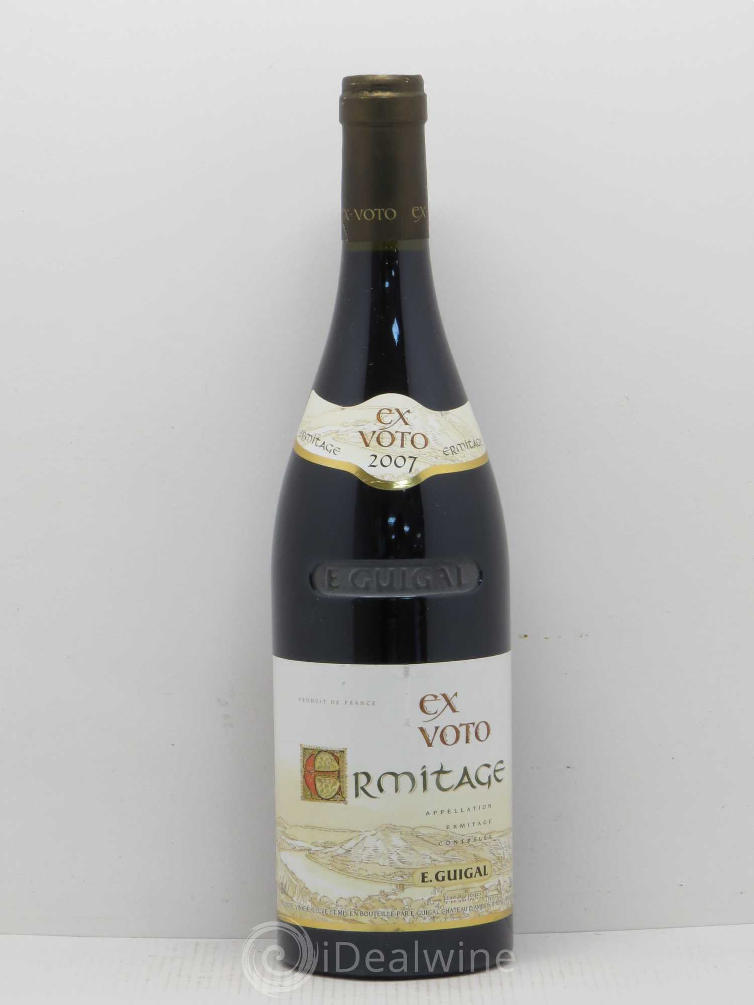 Ermitage Ex Voto Guigal 2007 - Lot de 1 bouteille - 0