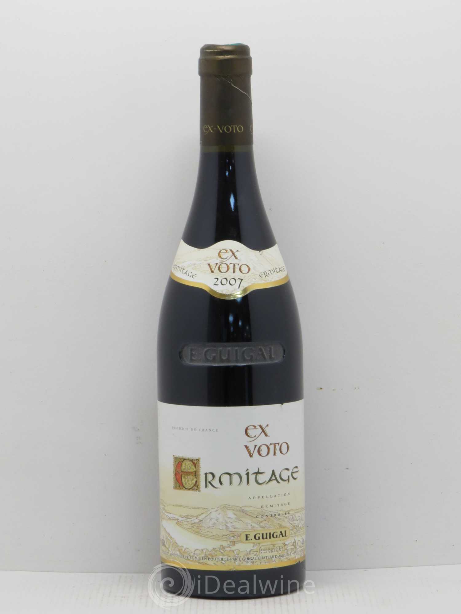 Ermitage Ex Voto Guigal 2007 - Lot de 1 bouteille - 0