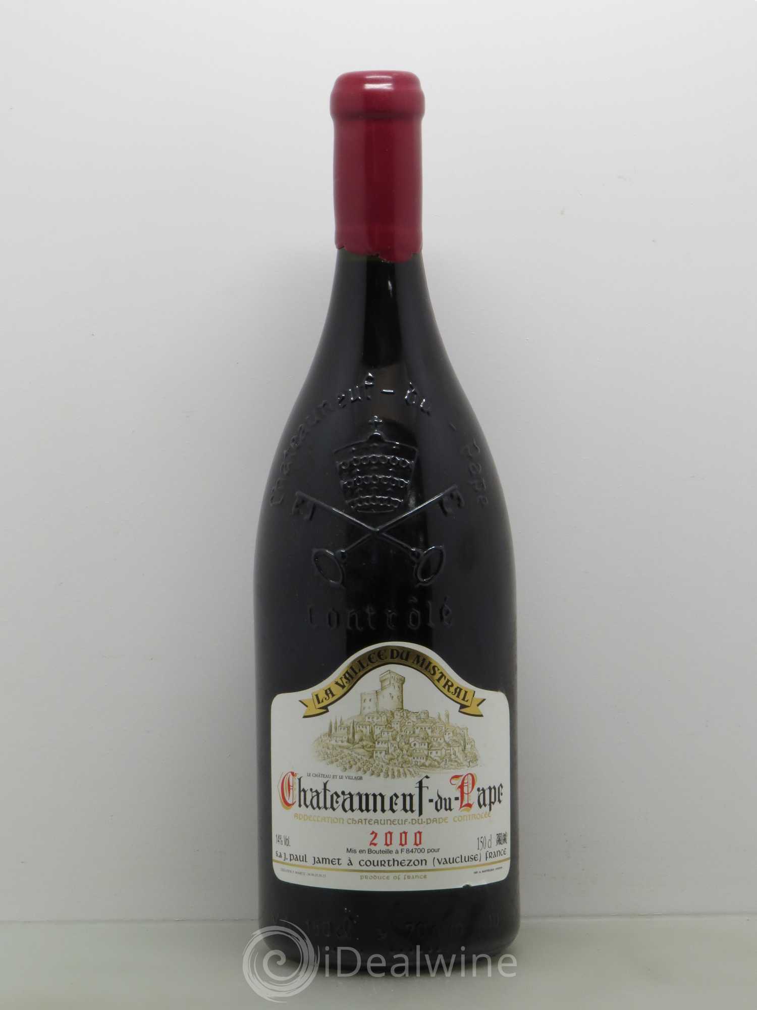 Châteauneuf-du-Pape La Vallée du Mistral - Jamet 2000 - Posten von 1 Magnum - 0