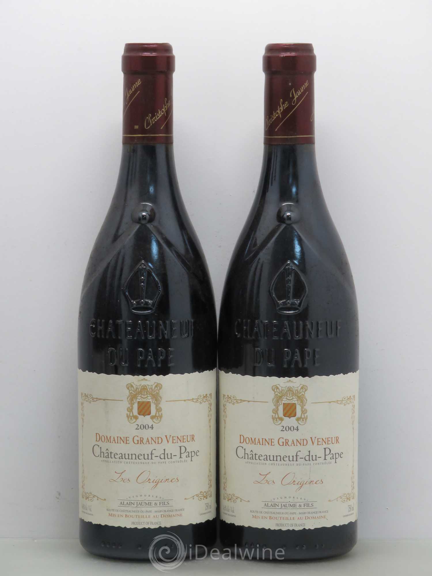 Châteauneuf-du-Pape Les Origines Grand Veneur (Domaine) 2004 - Lot de 5 bouteilles - 2