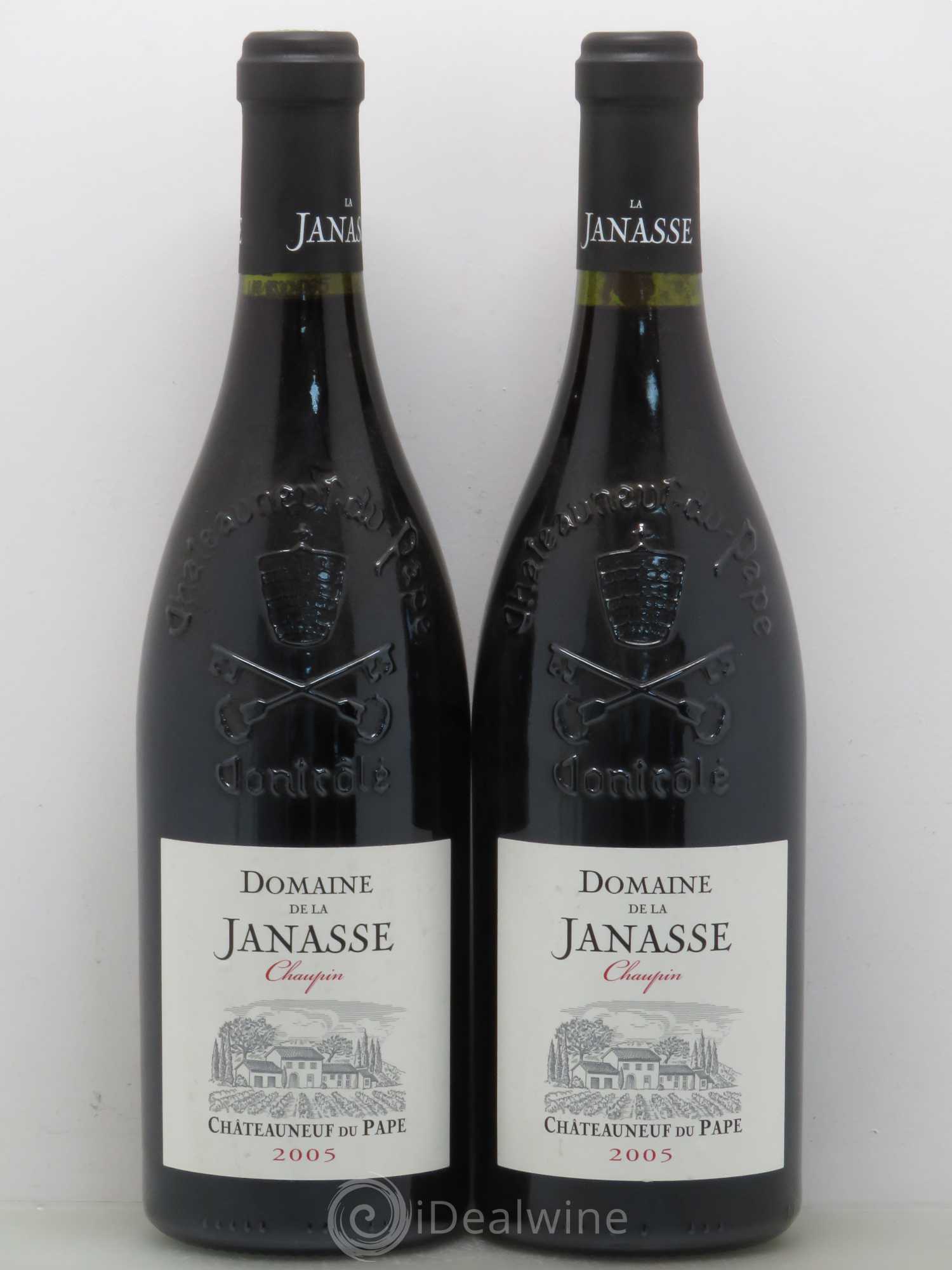Châteauneuf-du-Pape Cuvée Chaupin La Janasse (Domaine de) 2005 - Lot de 2 bouteilles - 0