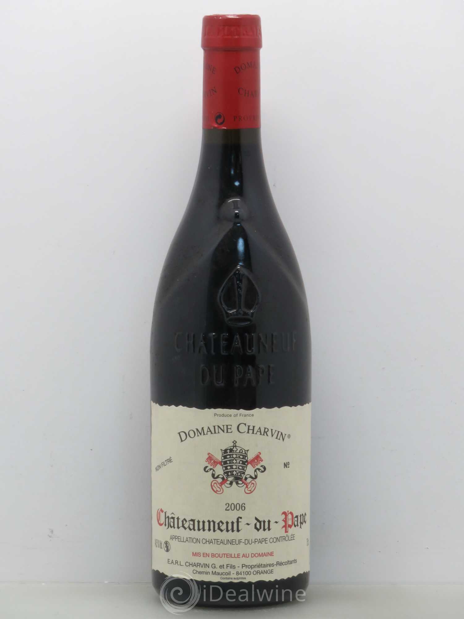 Châteauneuf-du-Pape Charvin (Domaine) 2006 - Lot de 1 bouteille - 0