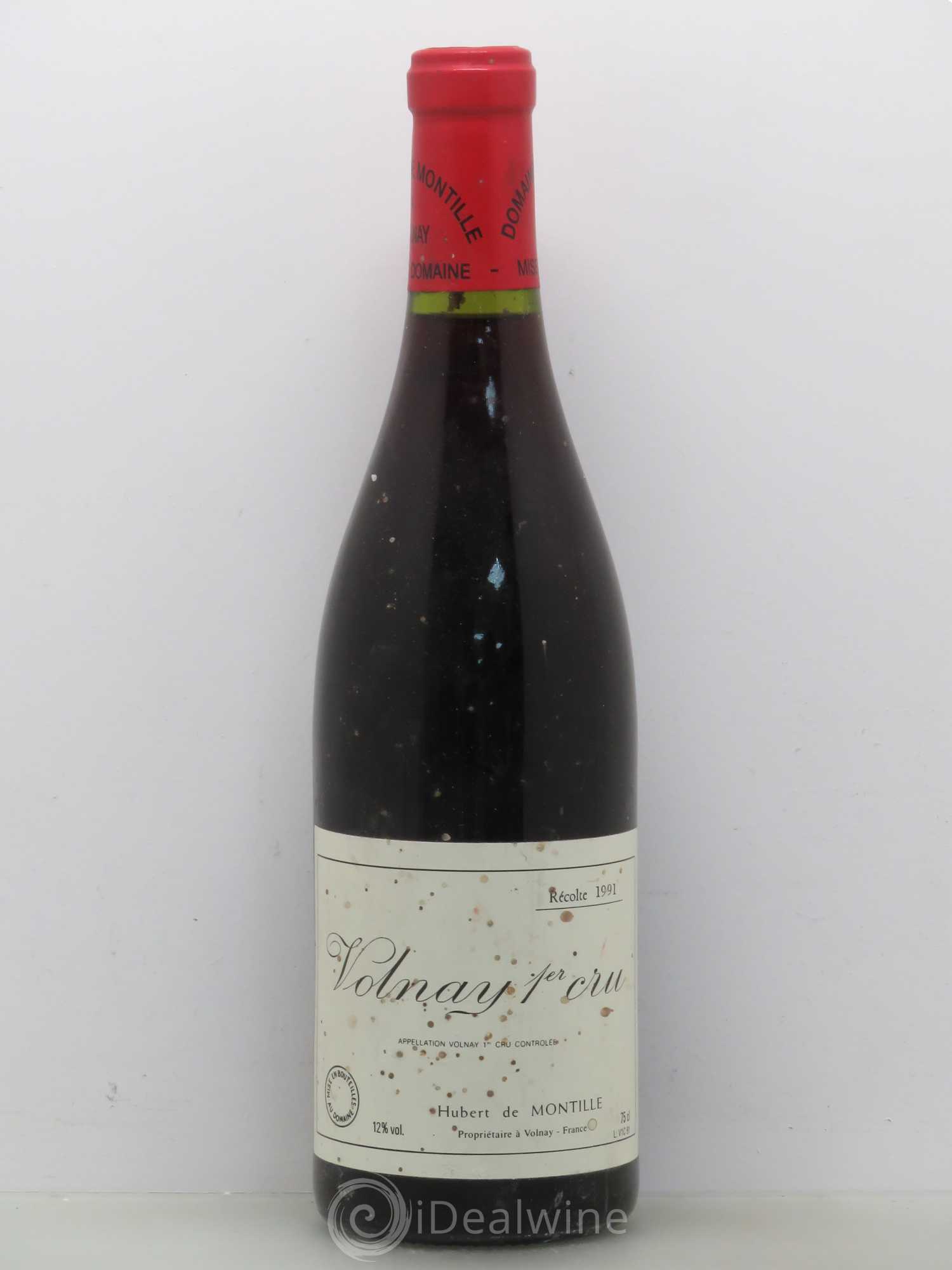 Volnay 1er Cru De Montille (Domaine) 1991 - Lot de 1 bouteille - 0