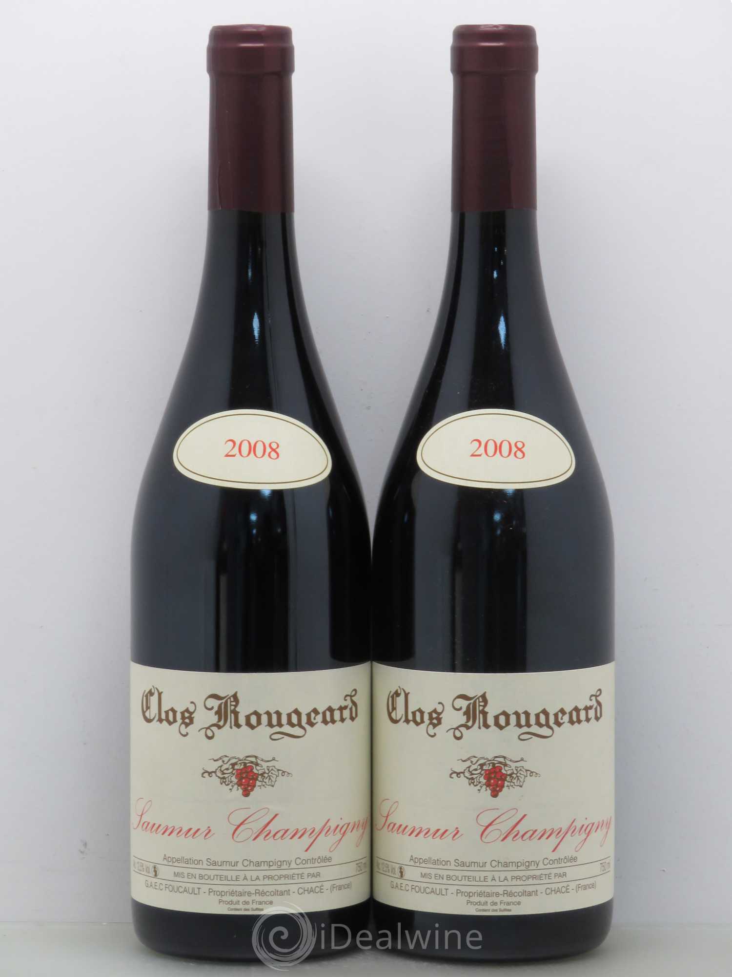 Saumur-Champigny Clos Rougeard 2008 - Posten von 2 Flaschen - 0