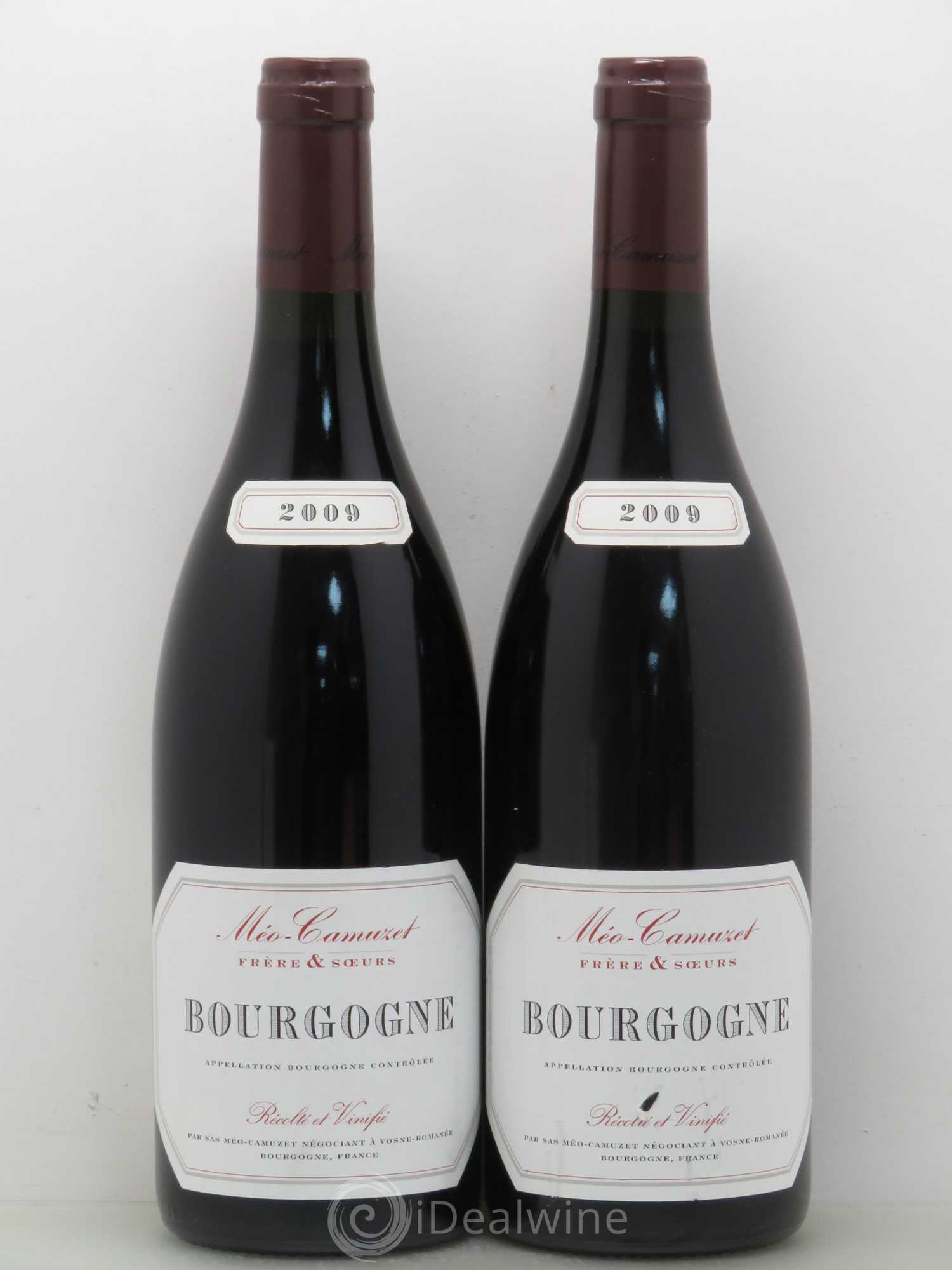 Bourgogne Méo-Camuzet (Frère & Soeurs) 2009 - Lot de 2 bouteilles - 0